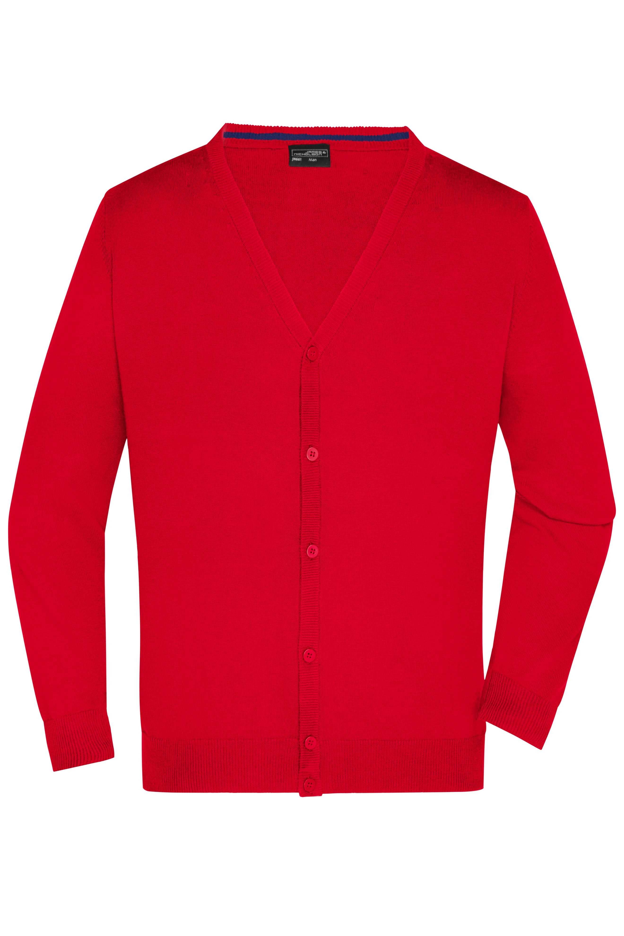 Men's V-Neck Cardigan