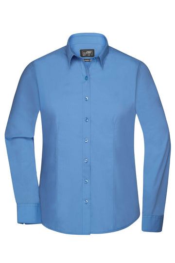 Ladies' Shirt Long-Sleeved Poplin