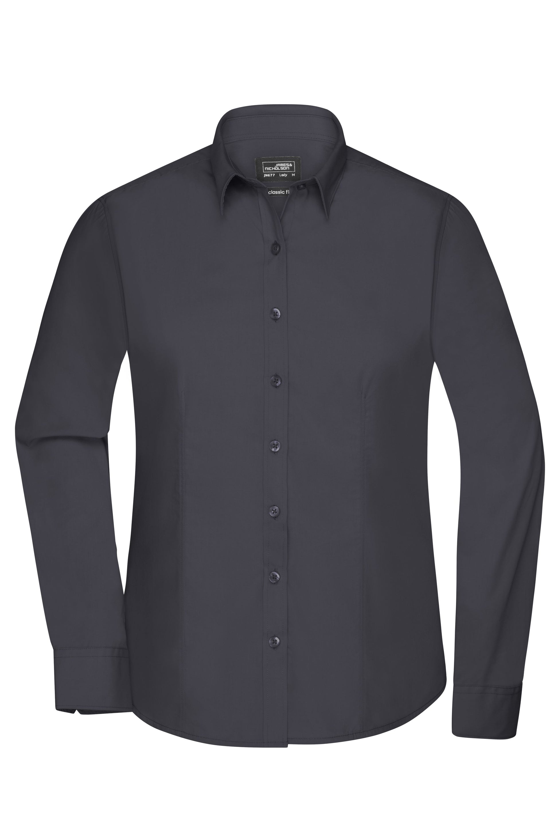 Ladies' Shirt Long-Sleeved Poplin