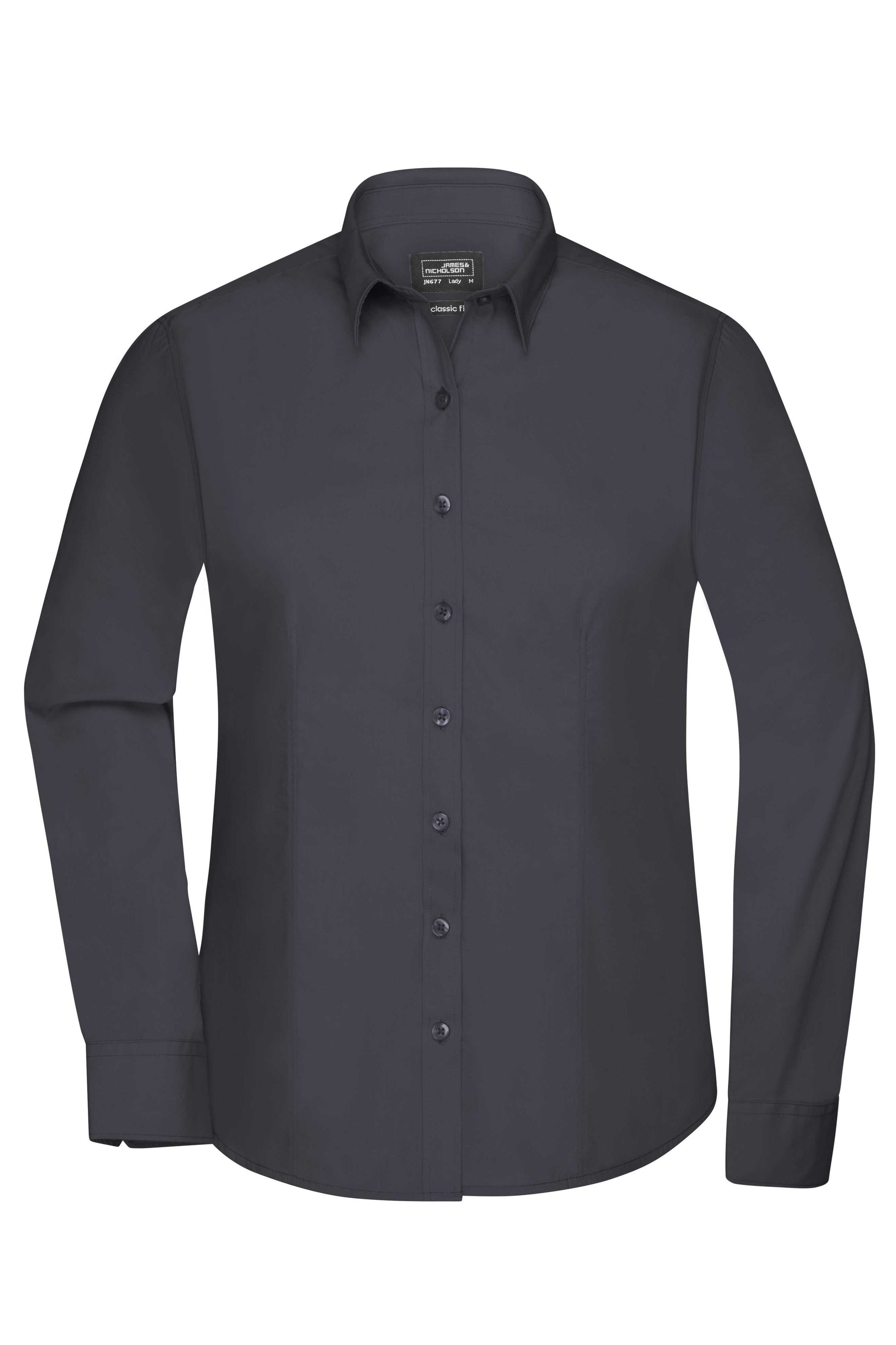 Ladies' Shirt Long-Sleeved Poplin