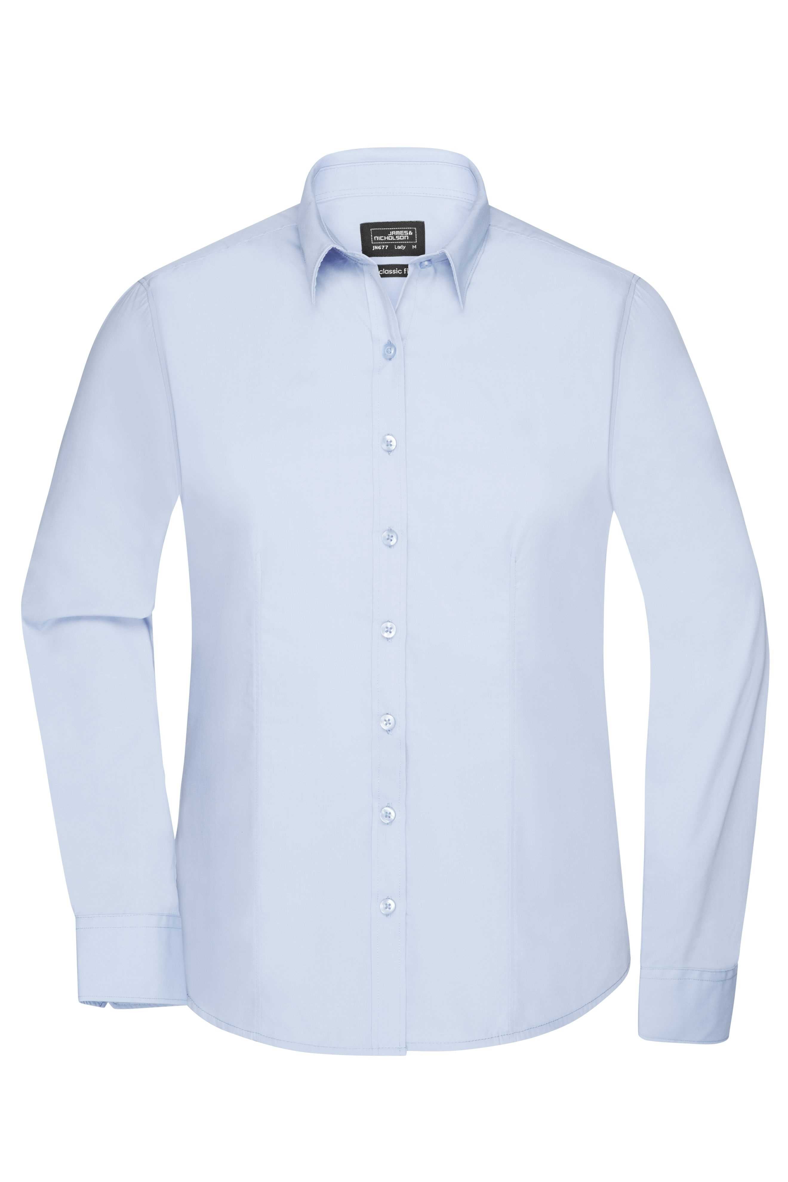 Ladies' Shirt Long-Sleeved Poplin