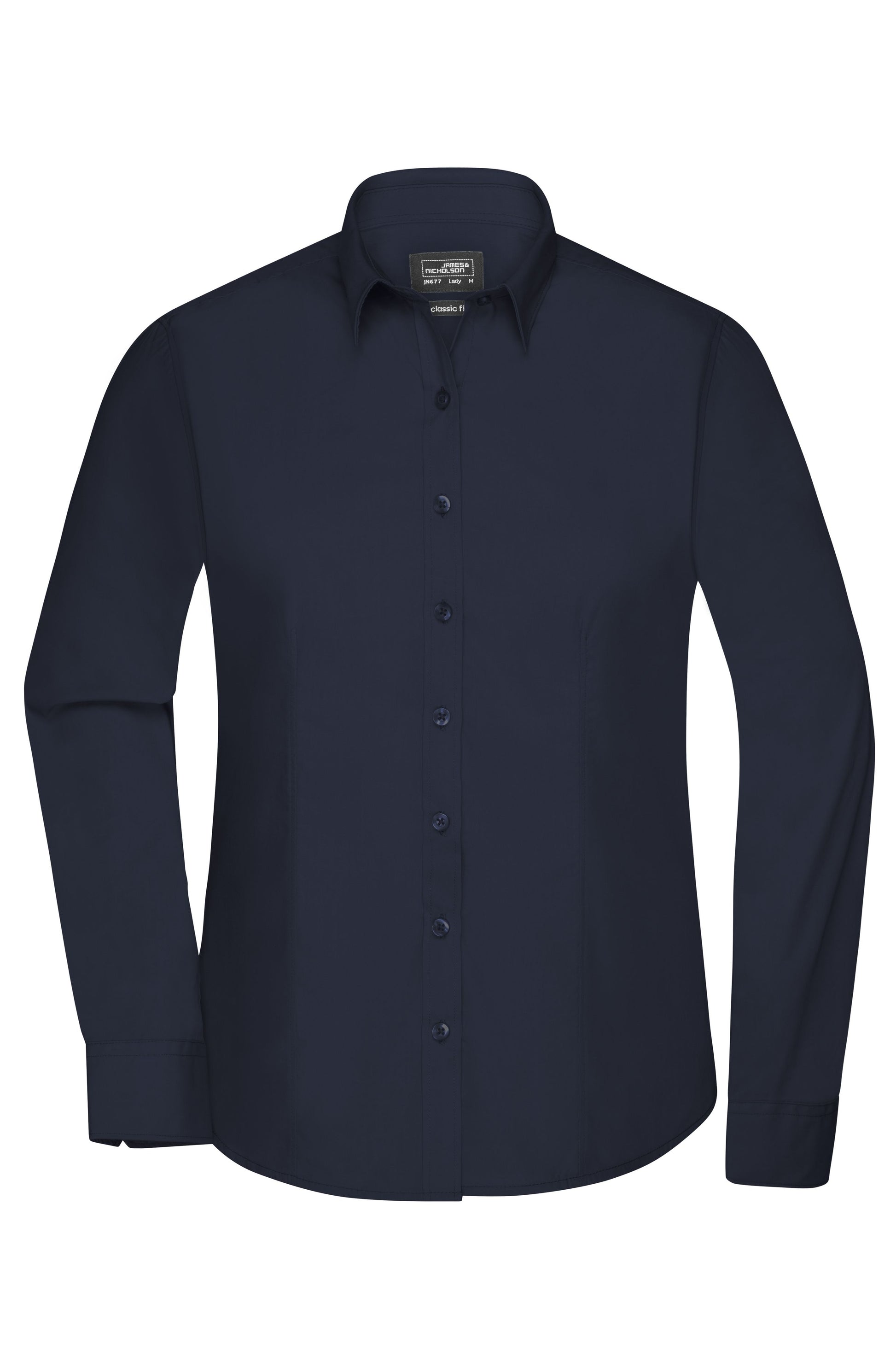Ladies' Shirt Long-Sleeved Poplin