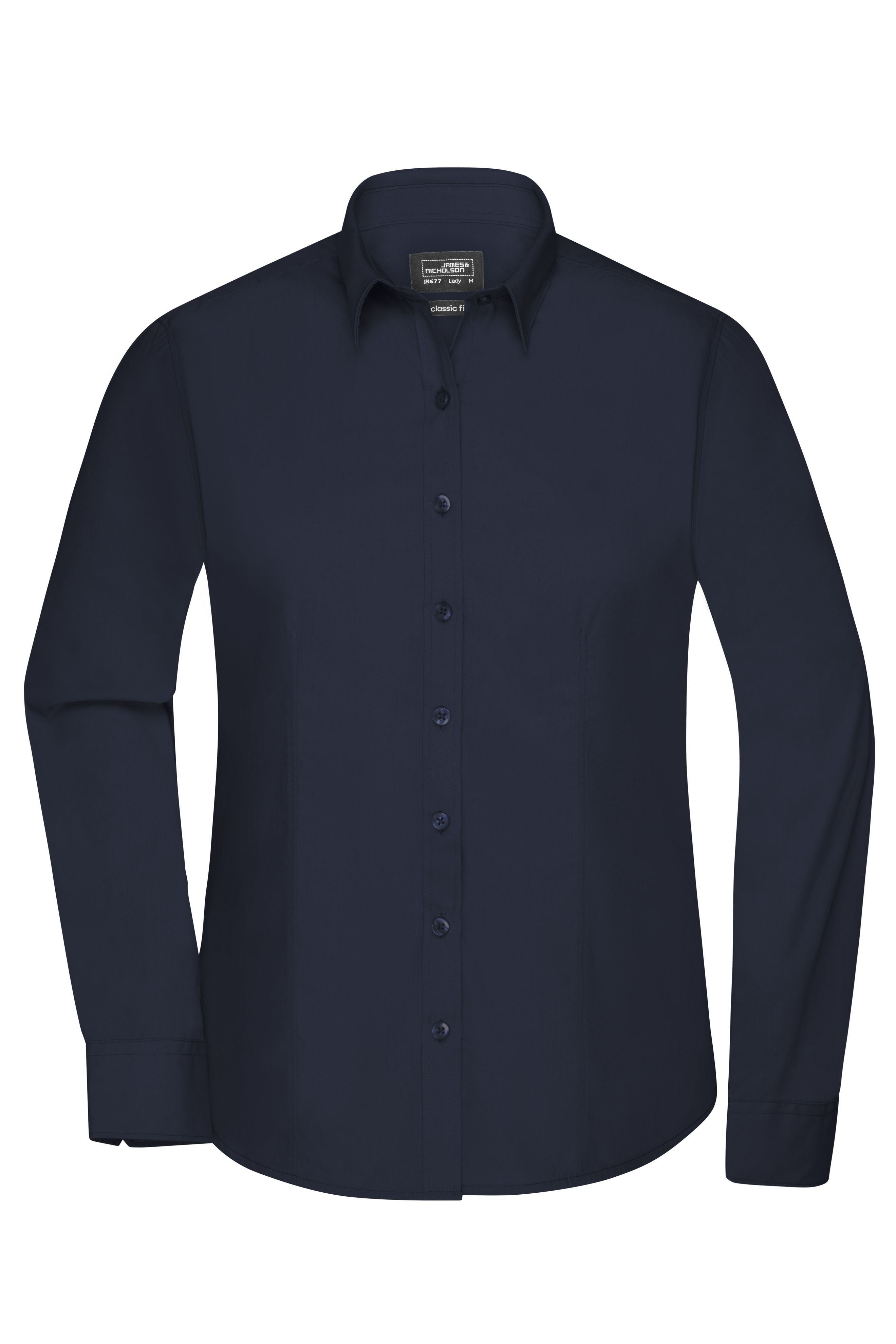Ladies' Shirt Long-Sleeved Poplin