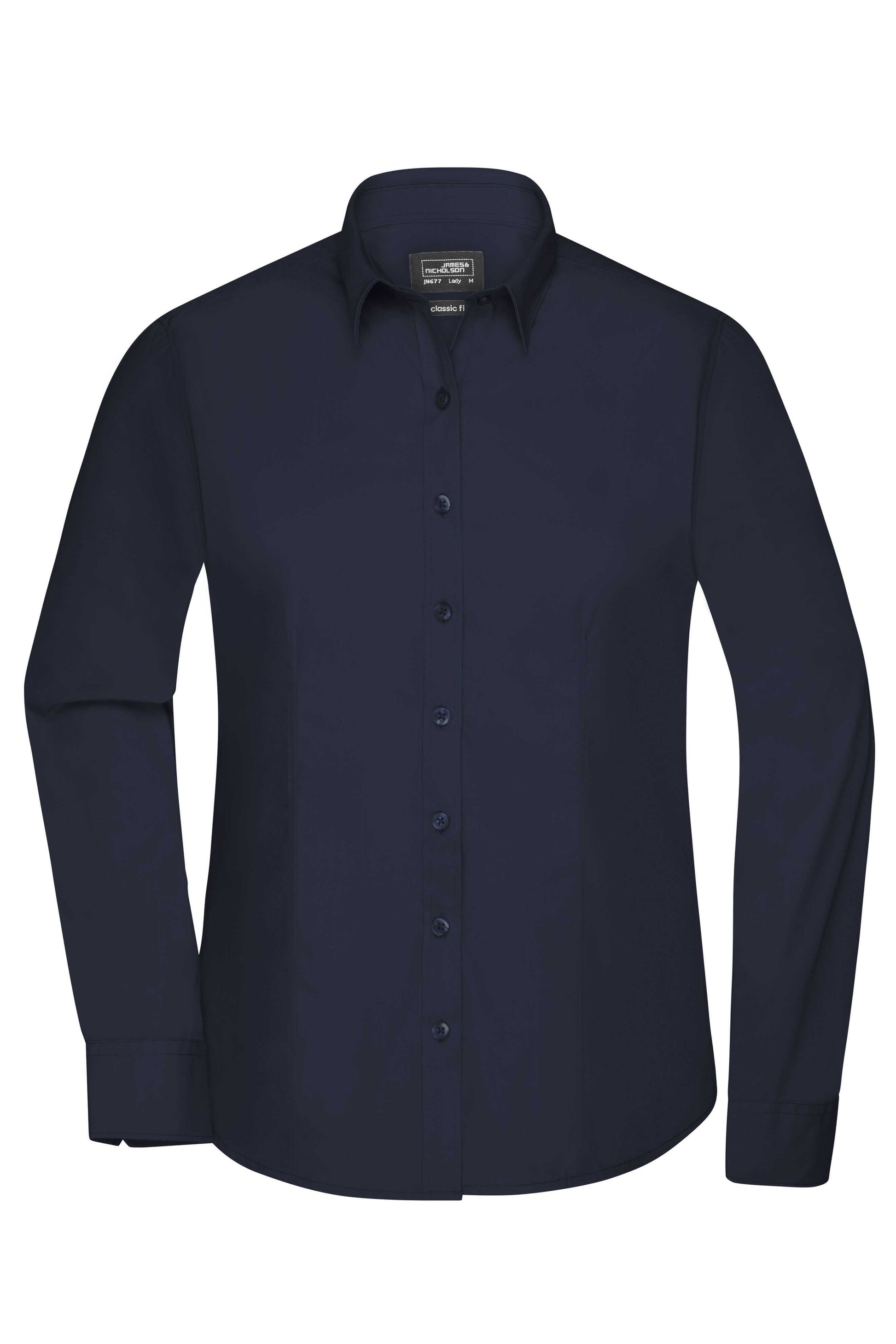Ladies' Shirt Long-Sleeved Poplin