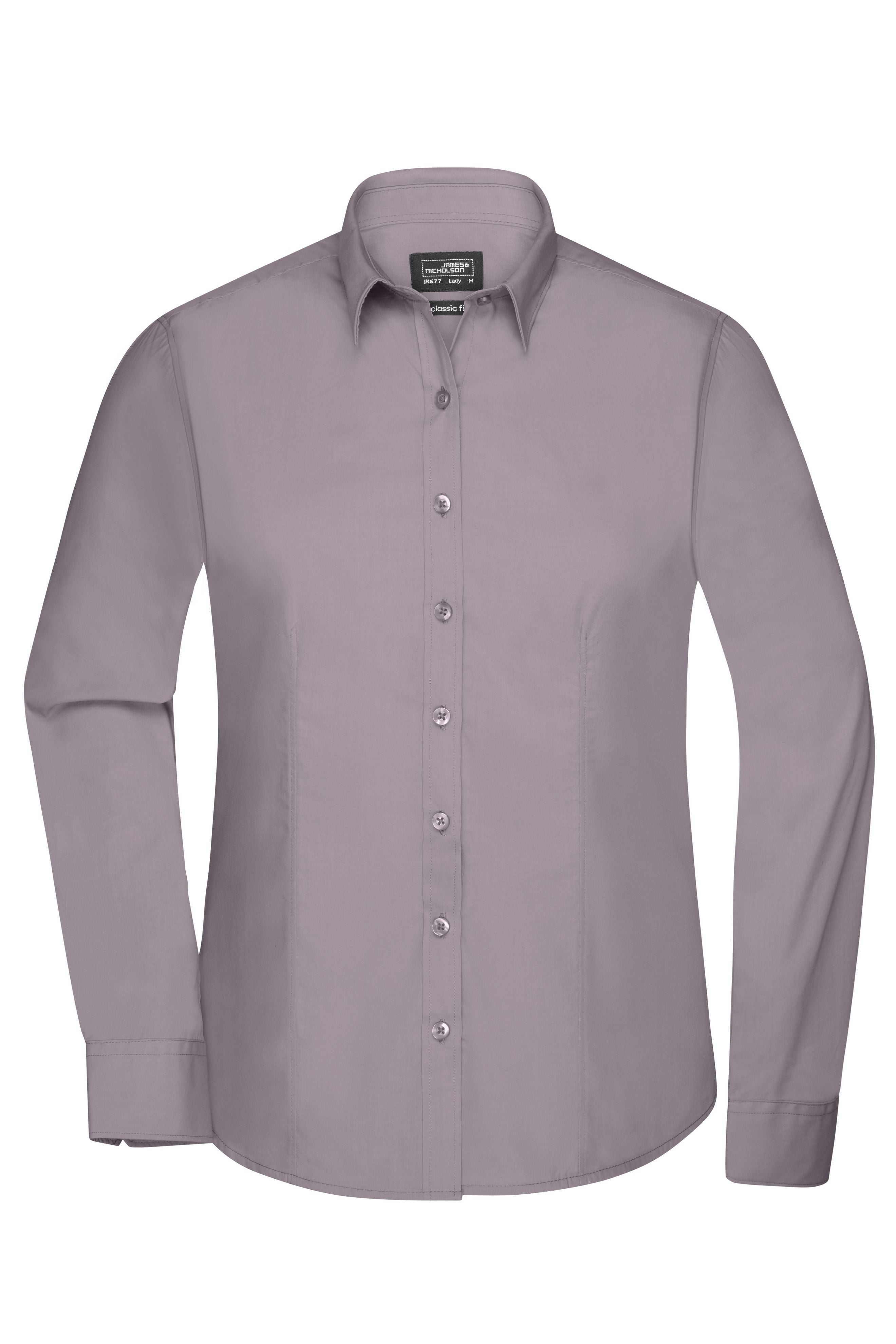 Ladies' Shirt Long-Sleeved Poplin