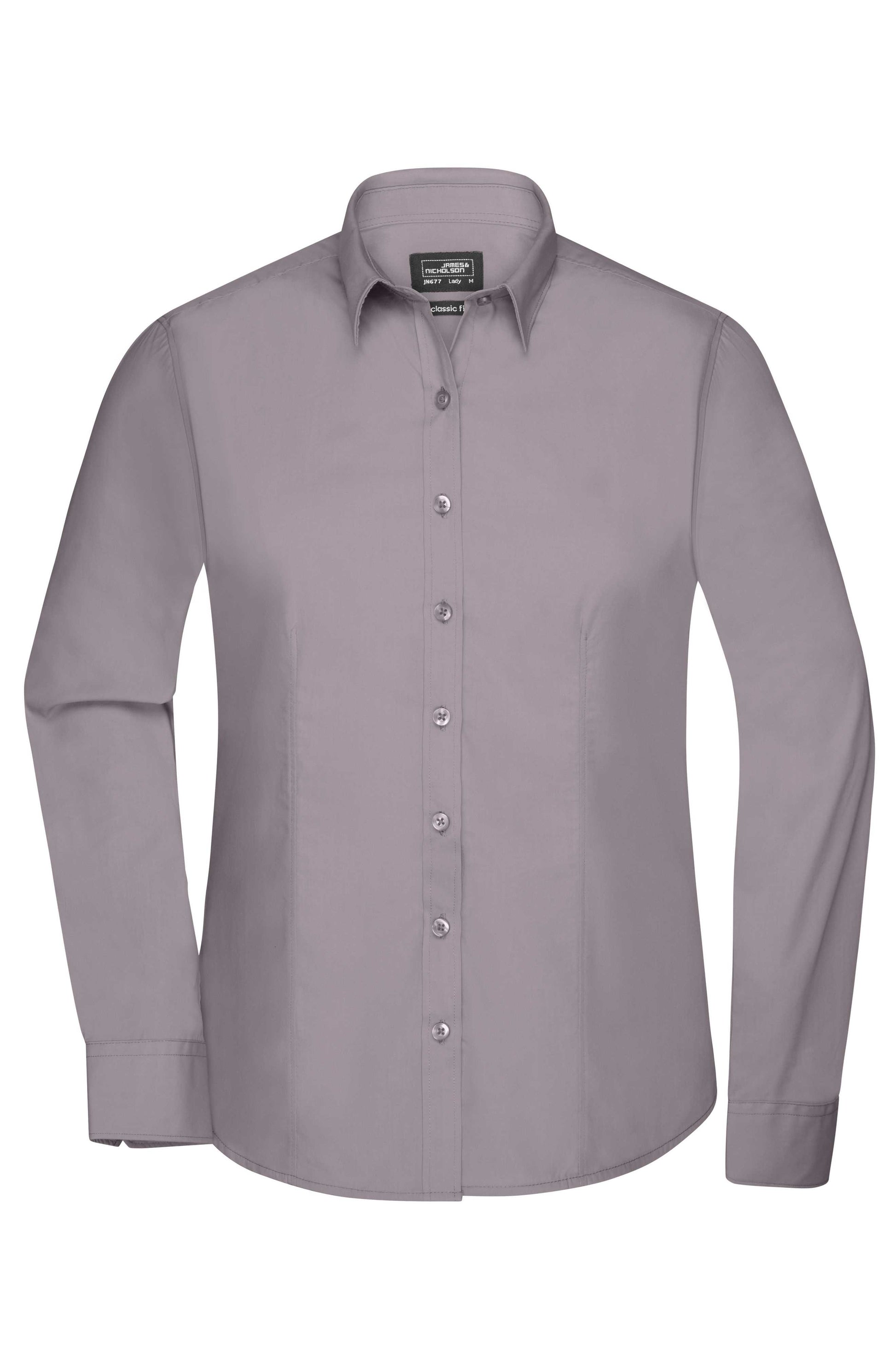 Ladies' Shirt Long-Sleeved Poplin