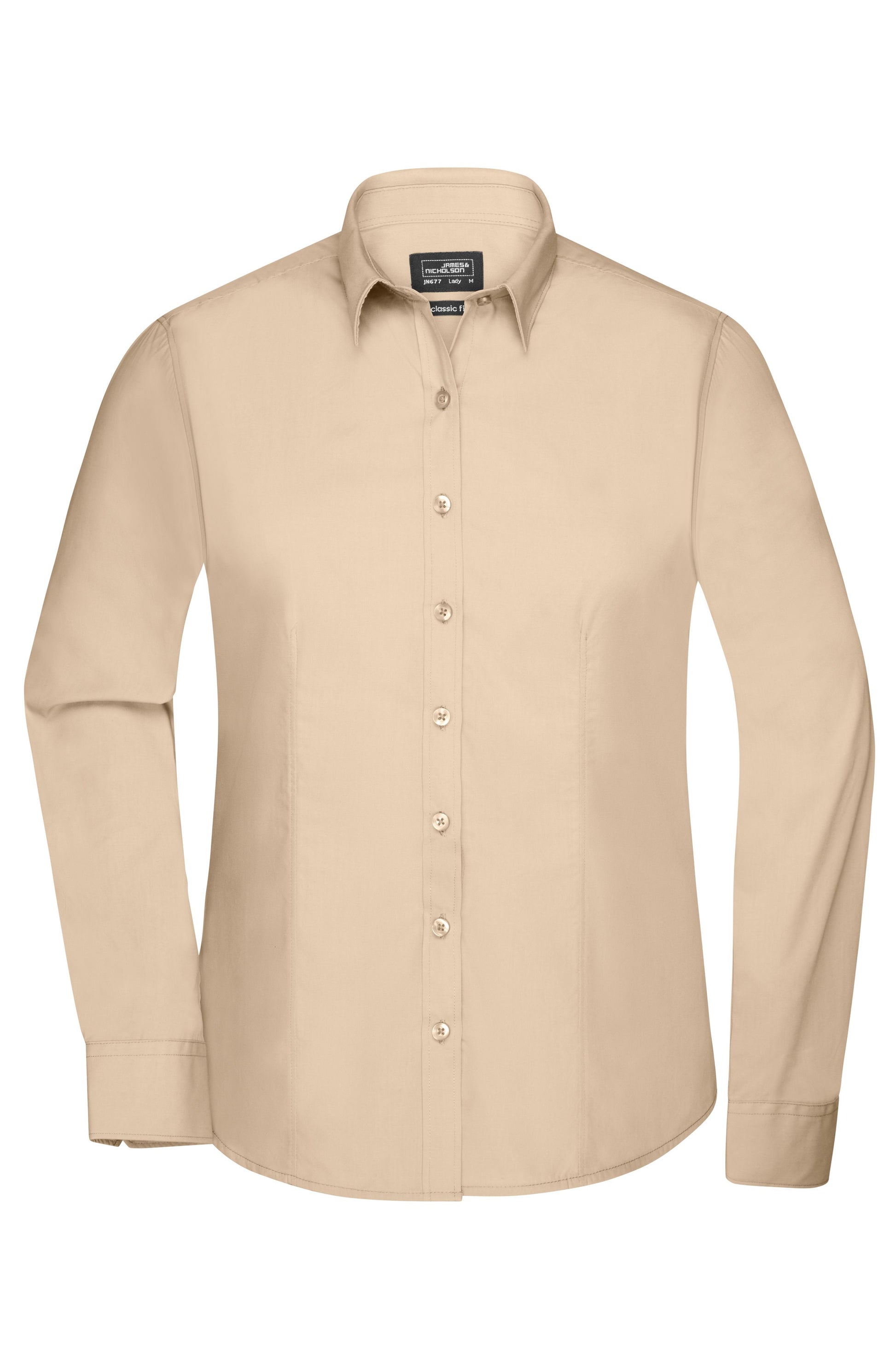 Ladies' Shirt Long-Sleeved Poplin