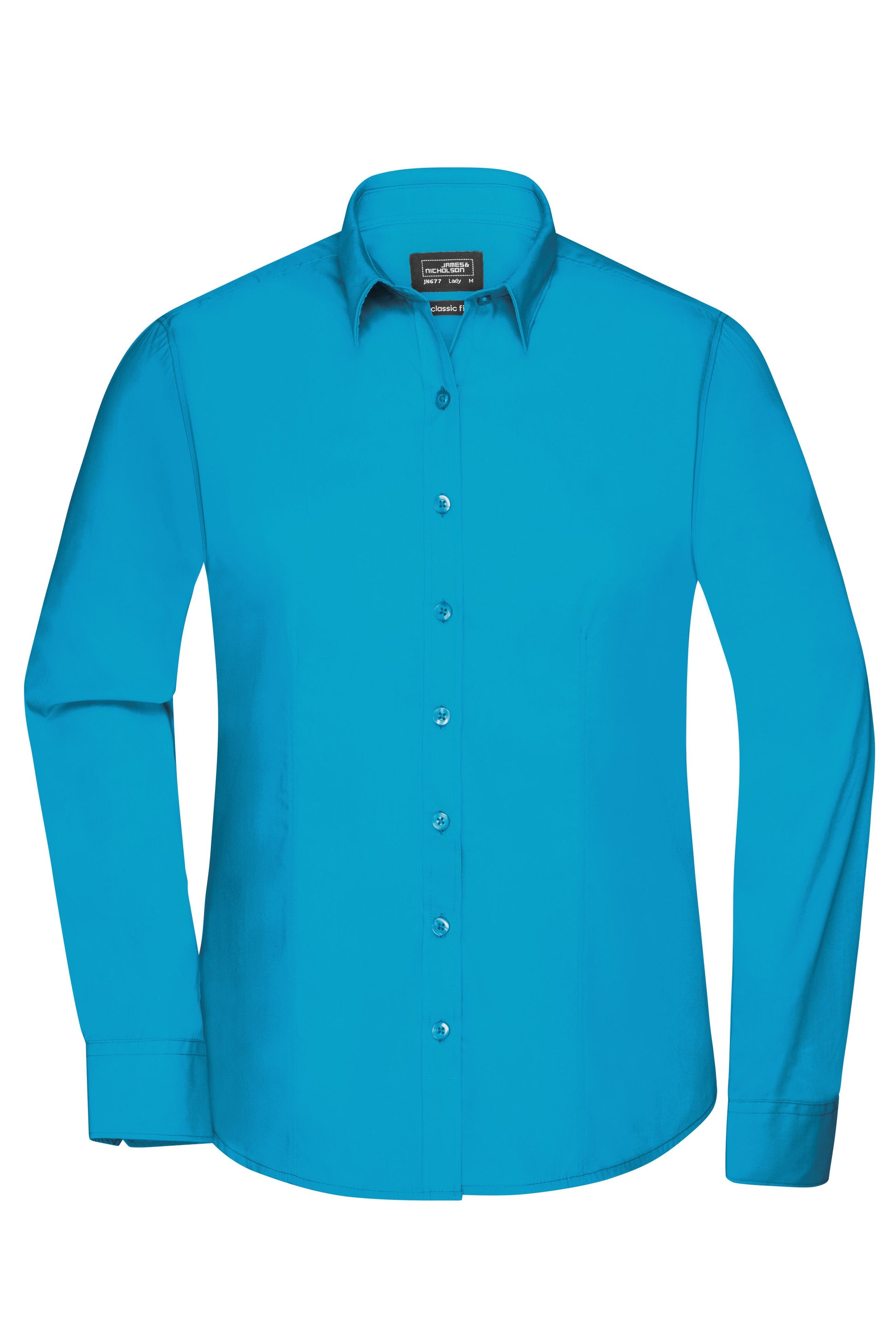 Ladies' Shirt Long-Sleeved Poplin
