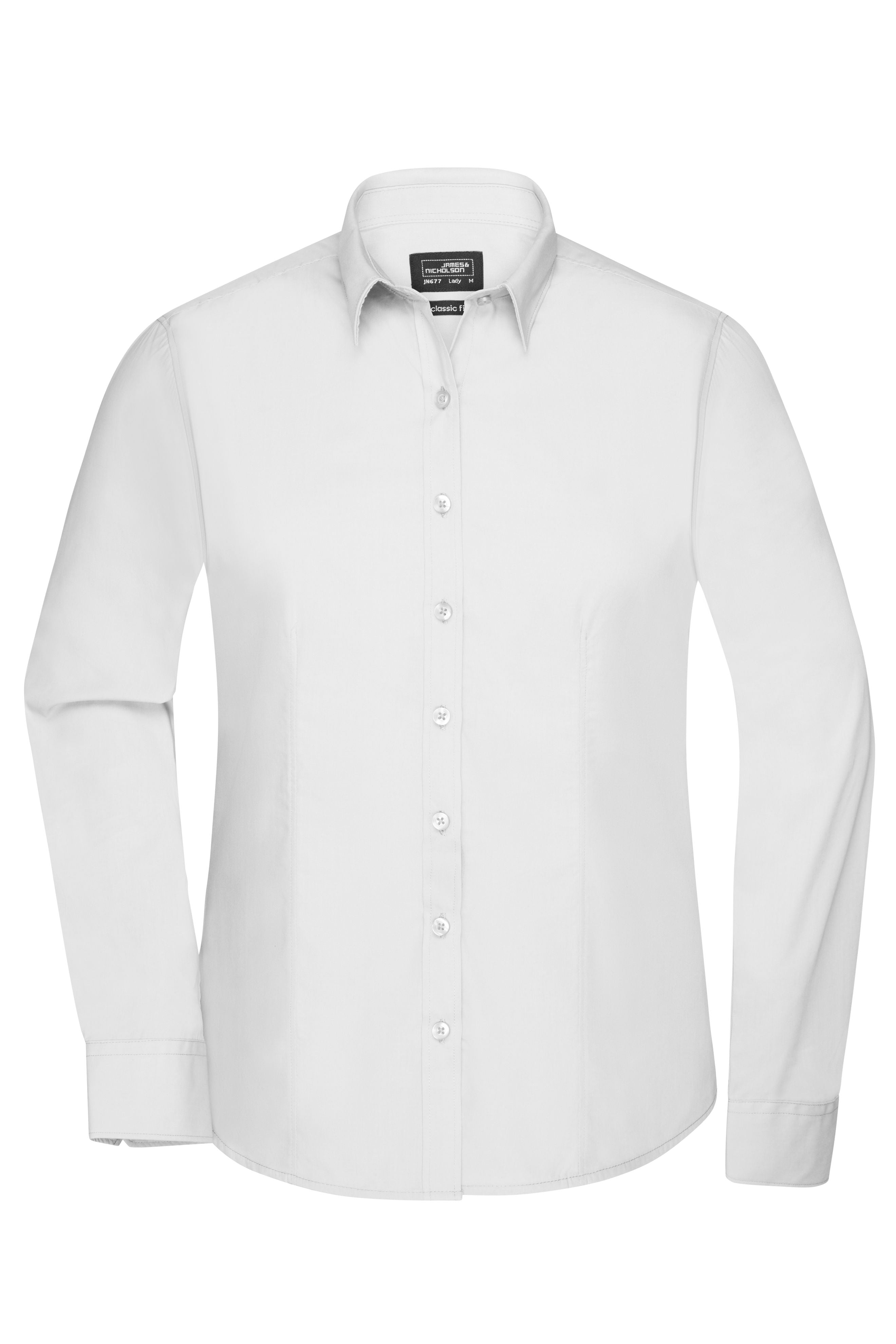 Ladies' Shirt Long-Sleeved Poplin