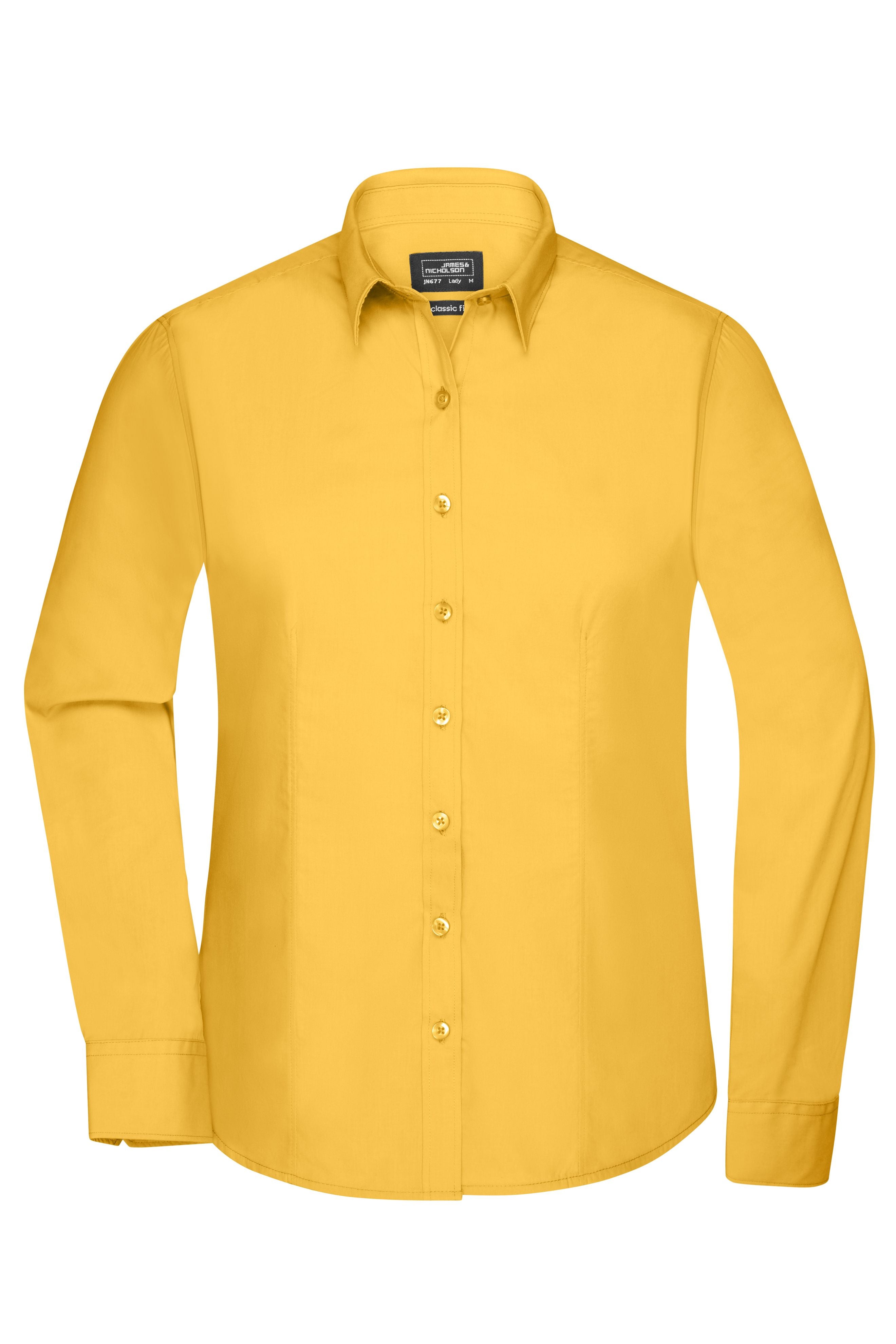 Ladies' Shirt Long-Sleeved Poplin