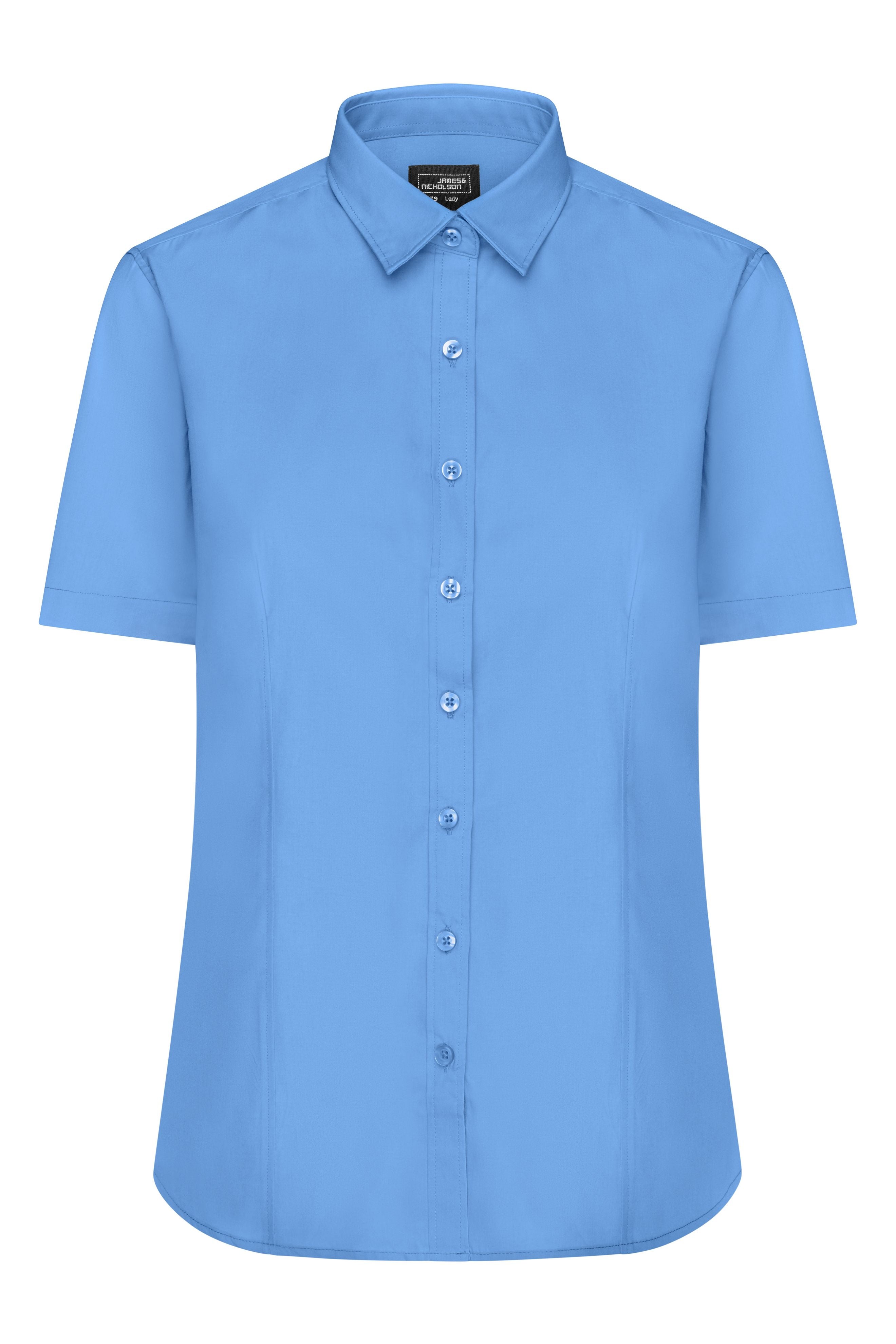 Ladies' Shirt Short-Sleeved Poplin