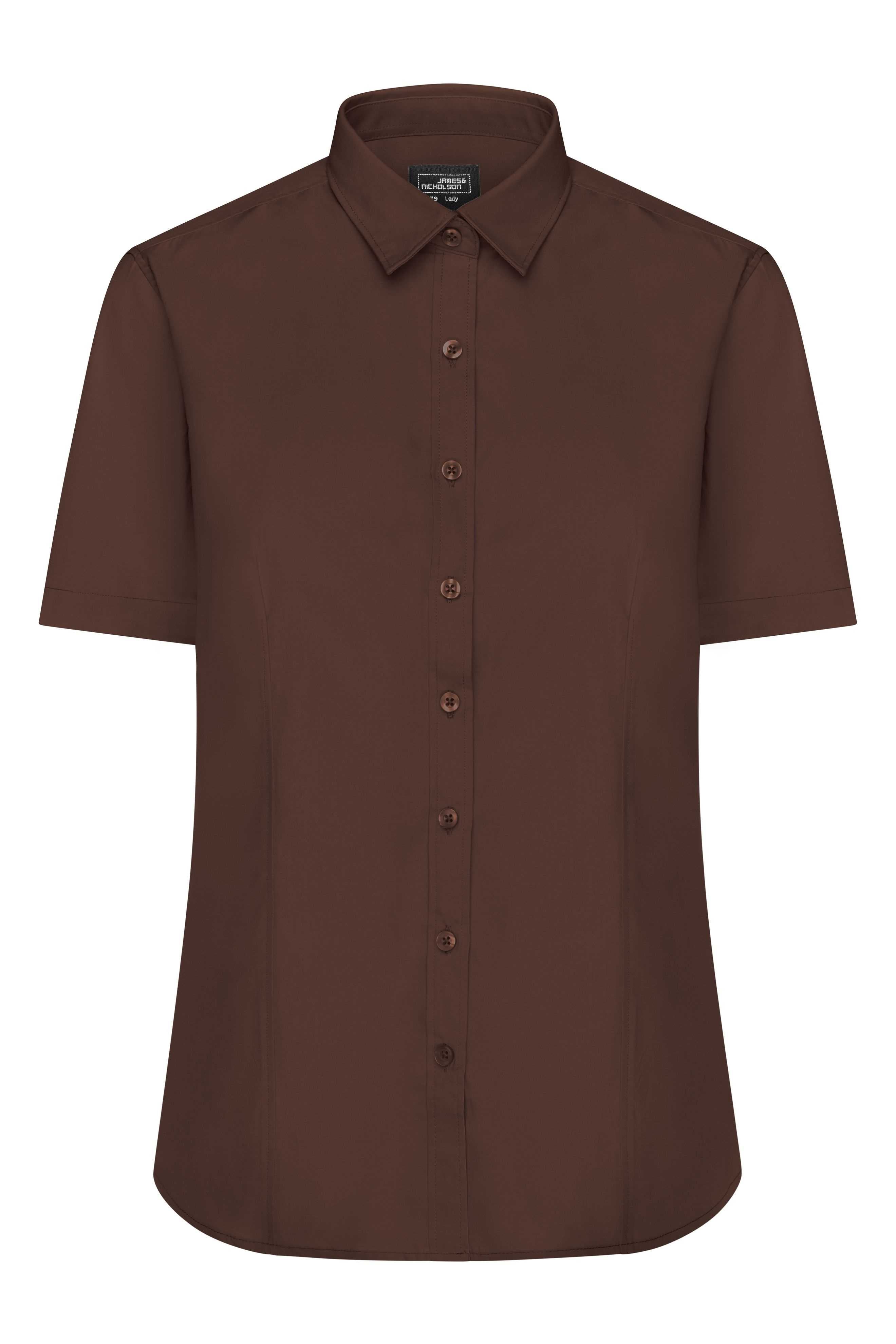 Ladies' Shirt Short-Sleeved Poplin