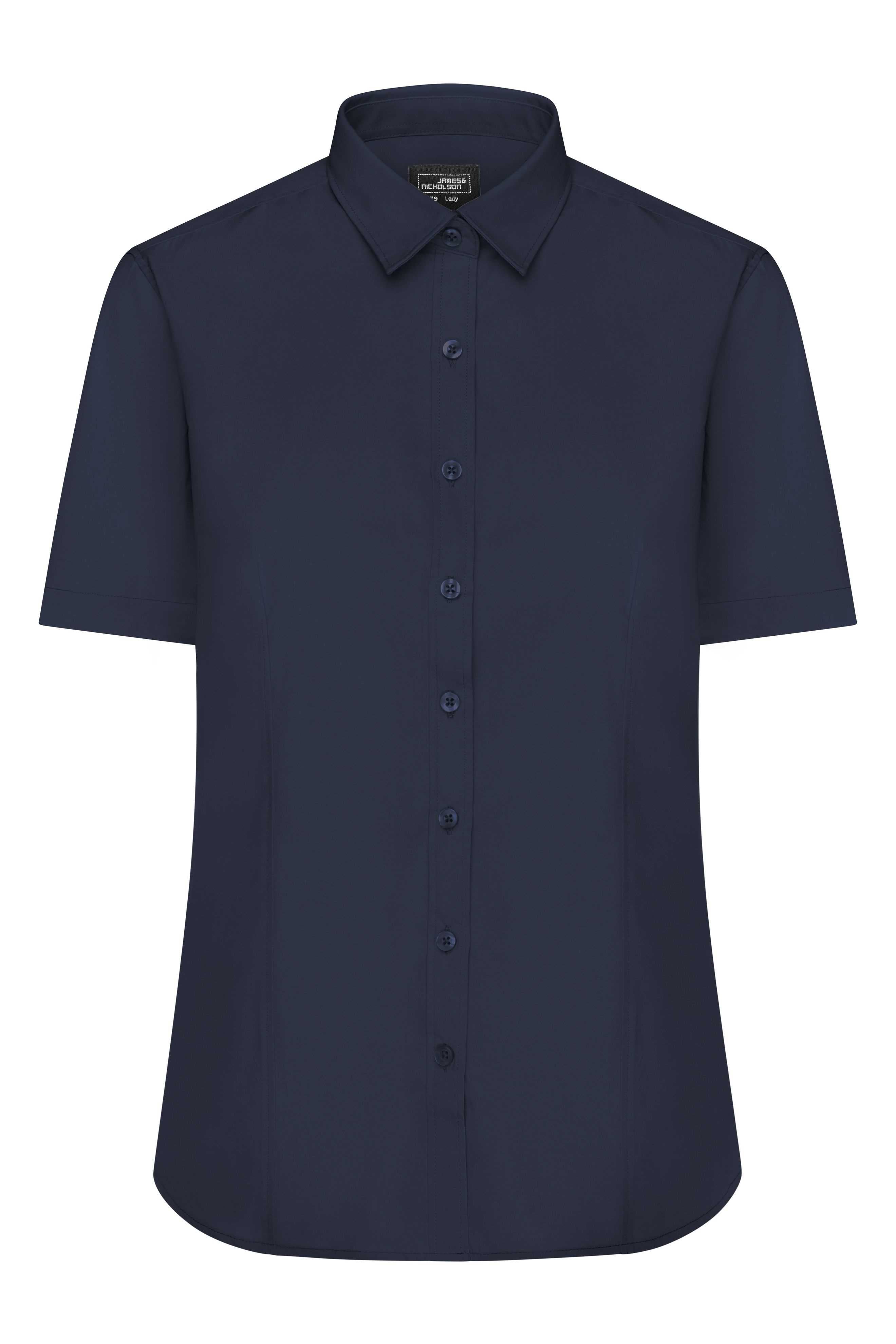 Ladies' Shirt Short-Sleeved Poplin