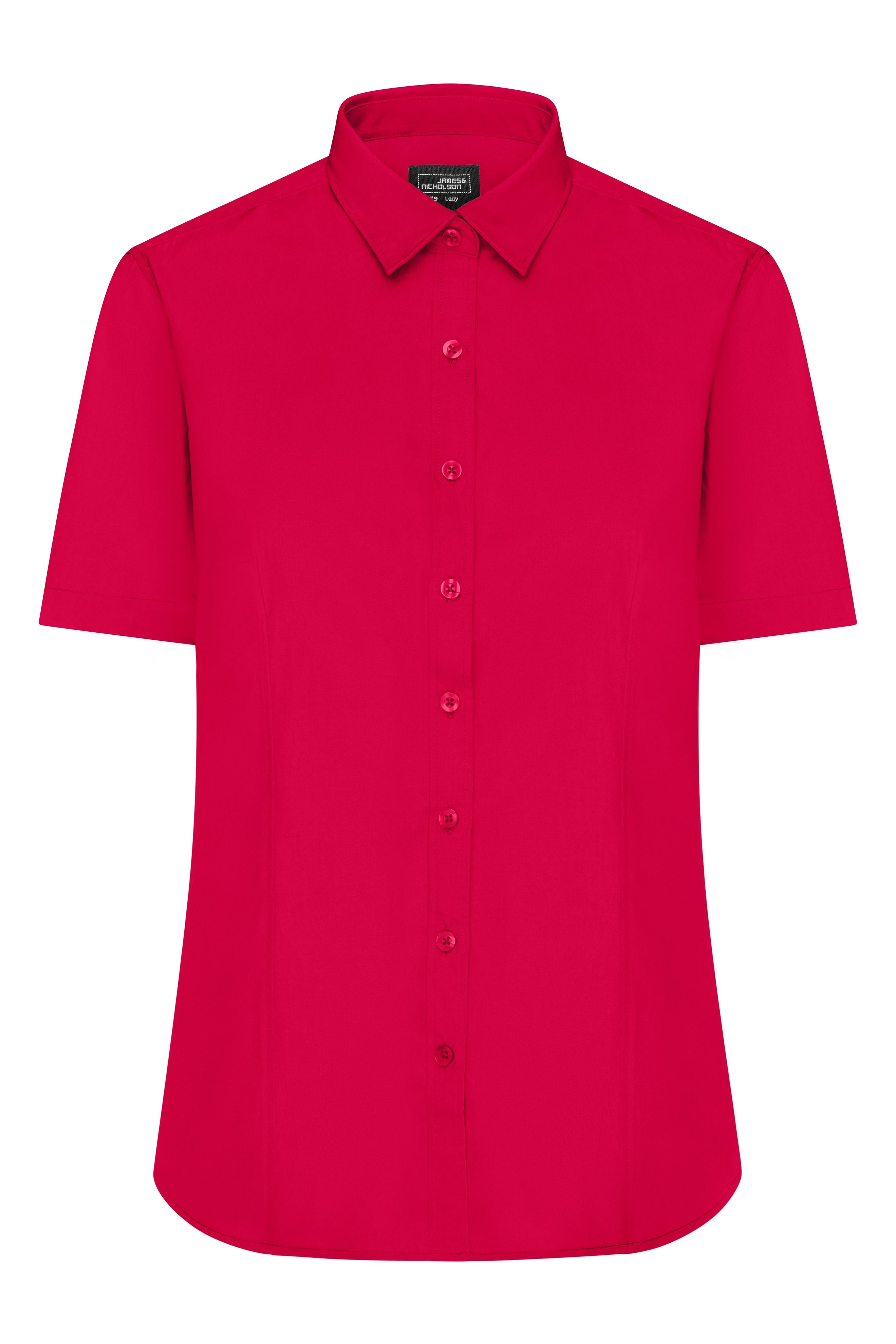 Ladies' Shirt Short-Sleeved Poplin