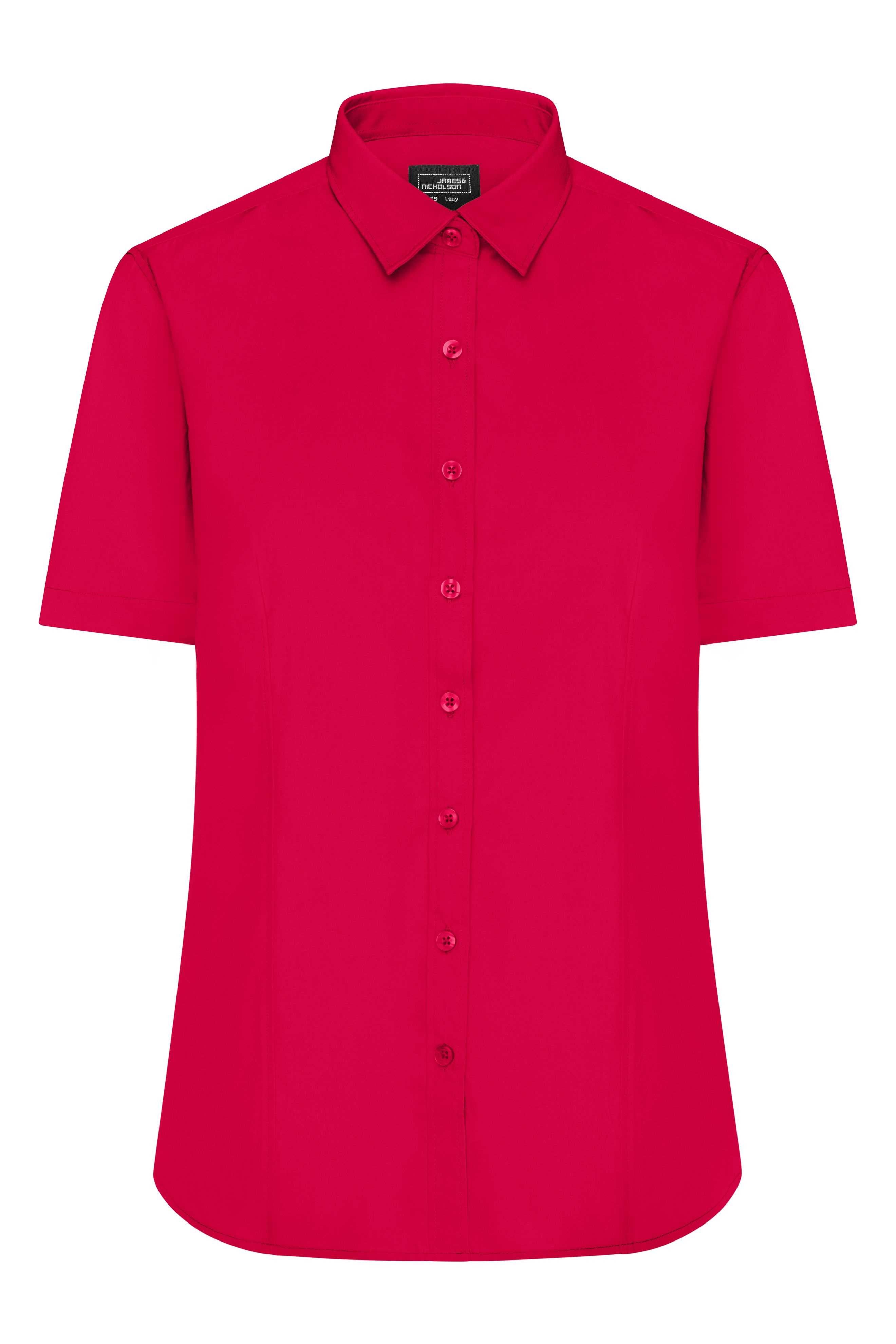Ladies' Shirt Short-Sleeved Poplin