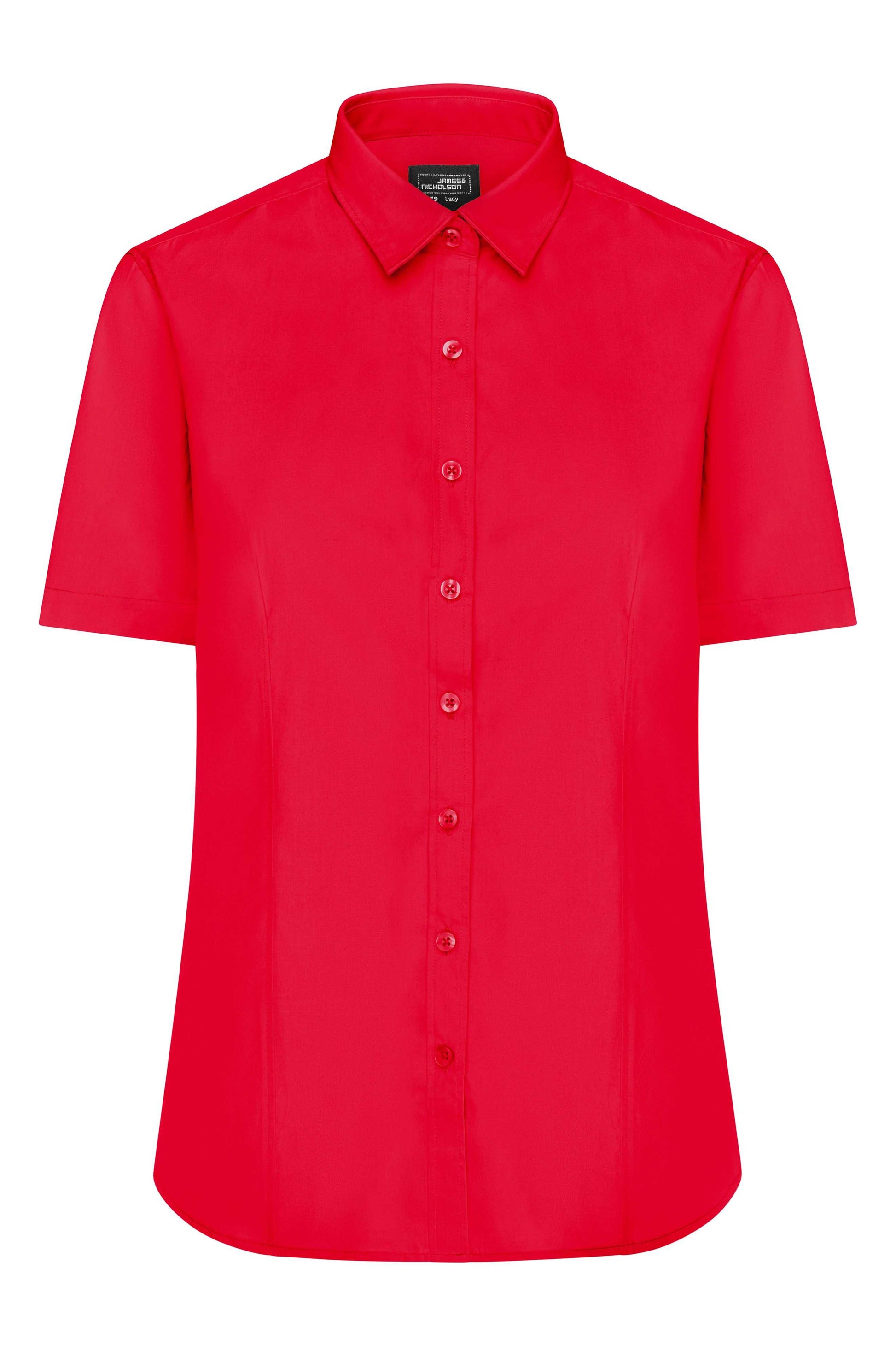 Ladies' Shirt Short-Sleeved Poplin