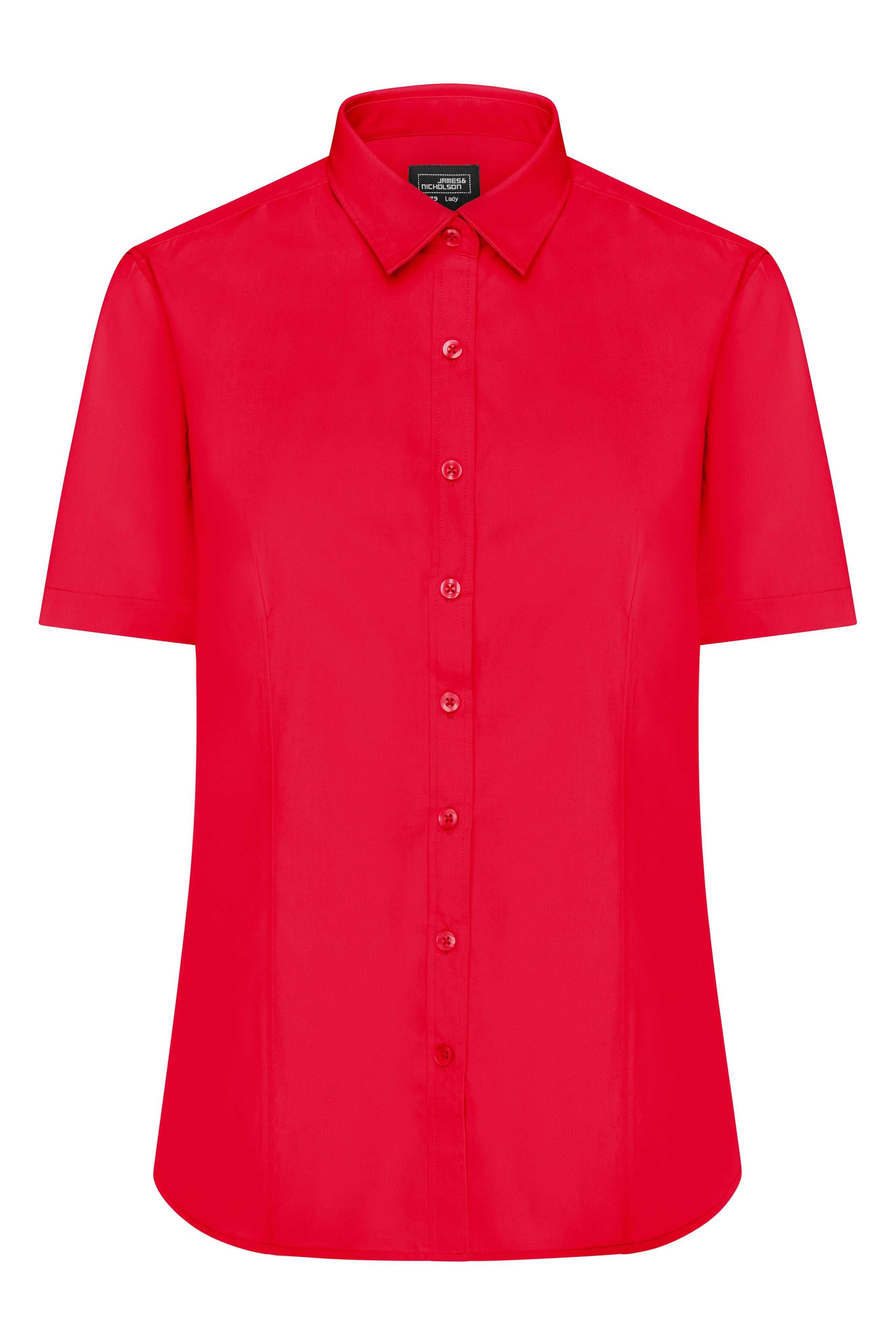 Ladies' Shirt Short-Sleeved Poplin