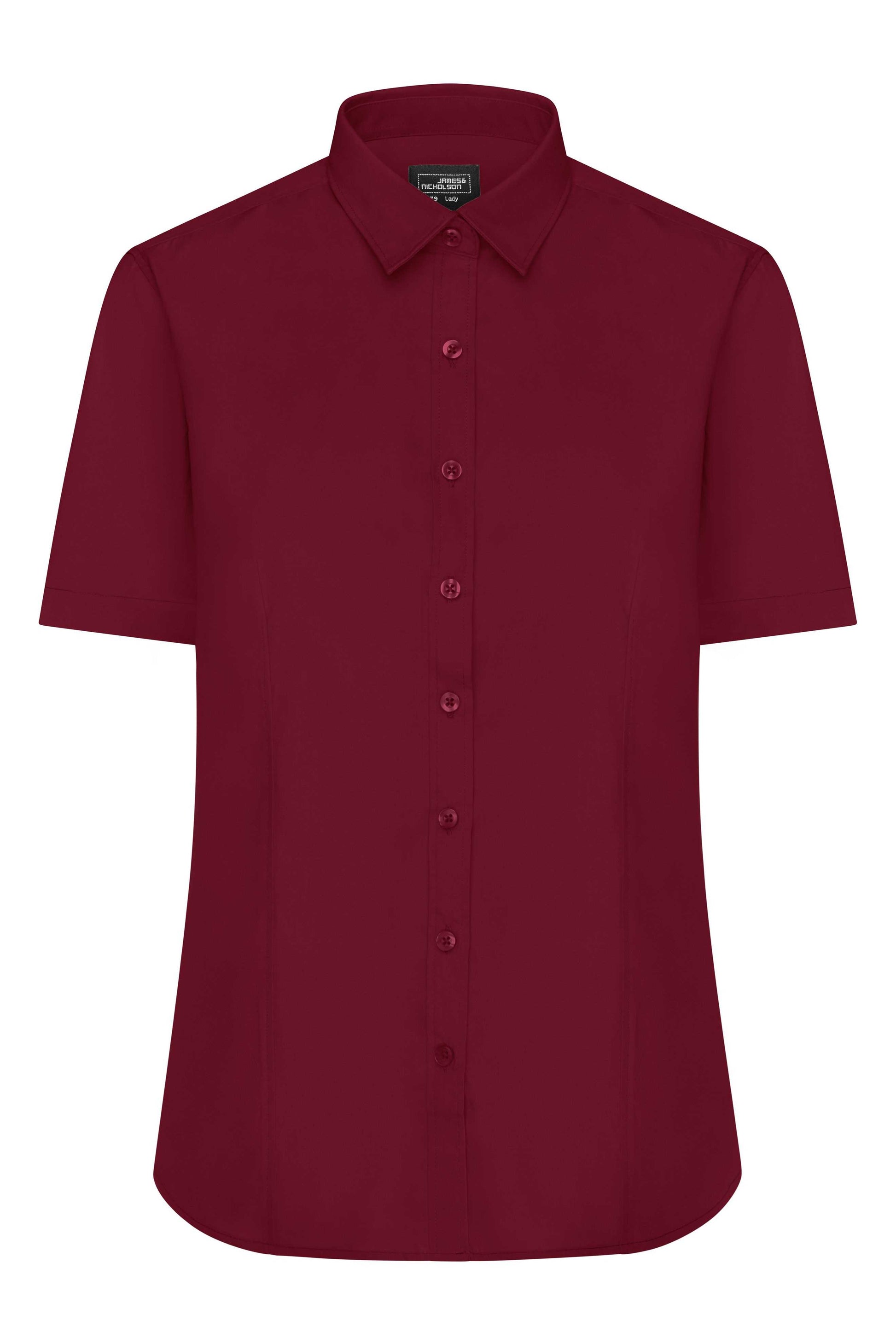Ladies' Shirt Short-Sleeved Poplin