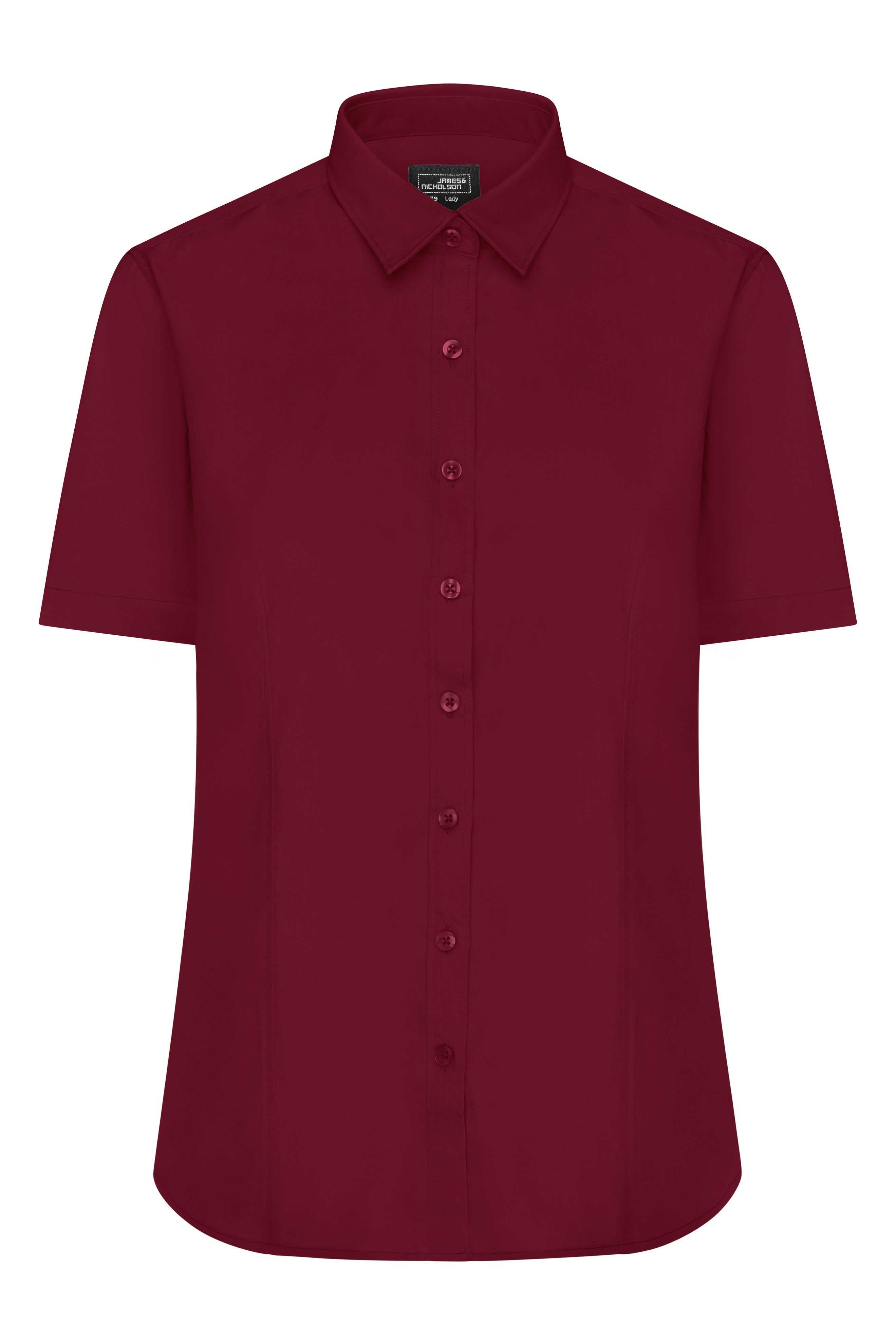 Ladies' Shirt Short-Sleeved Poplin