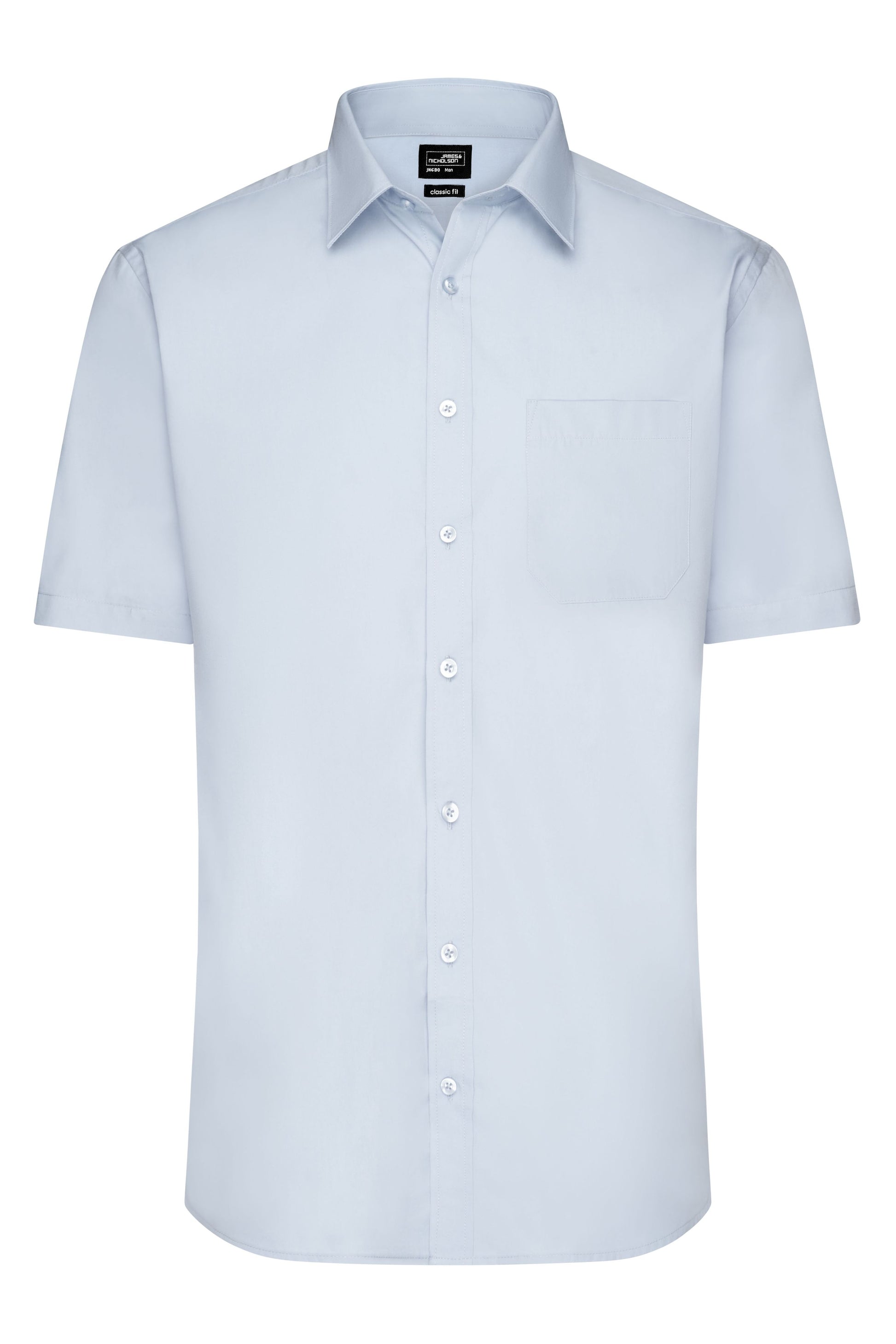Men's Shirt Short-Sleeved Poplin