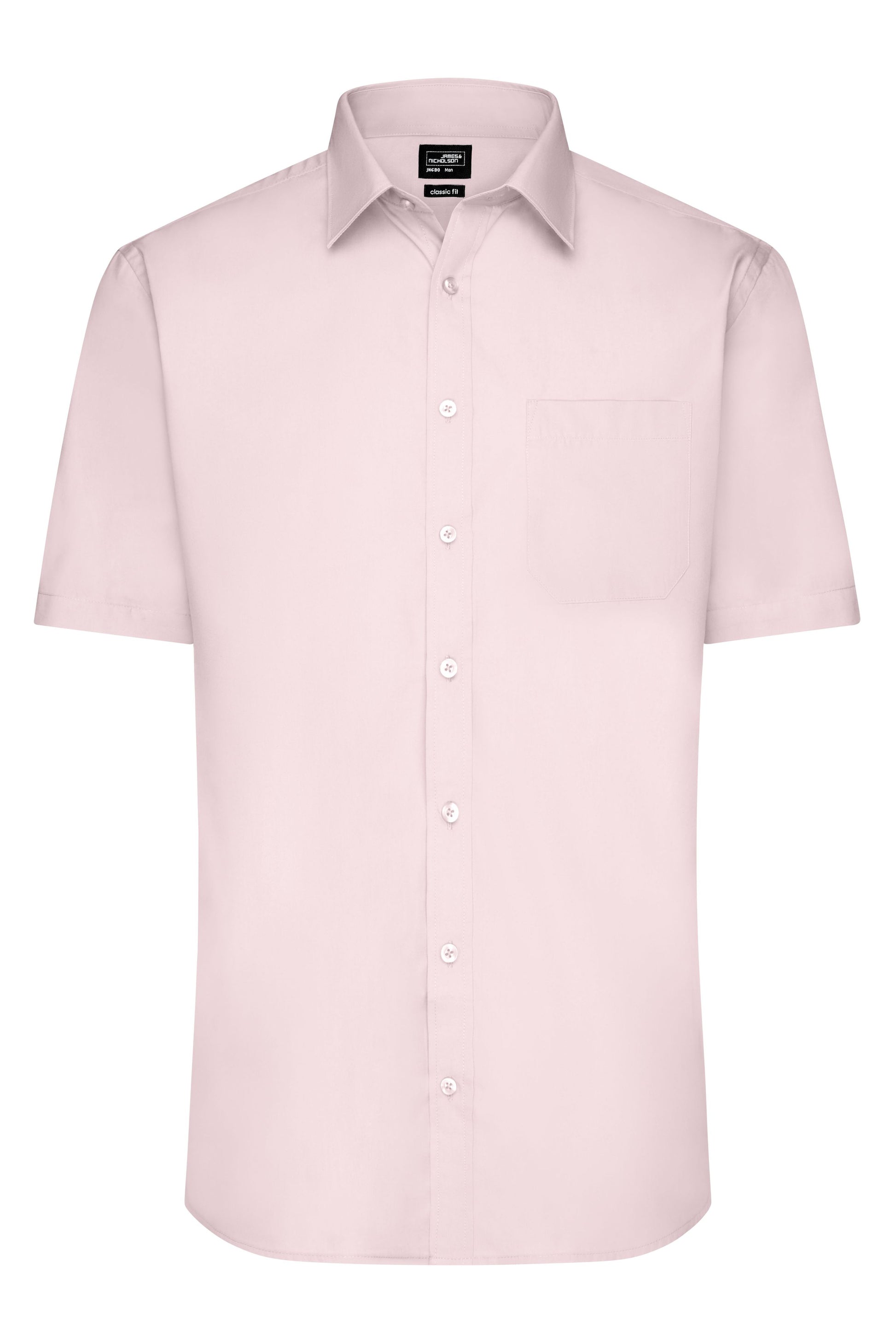 Men's Shirt Short-Sleeved Poplin