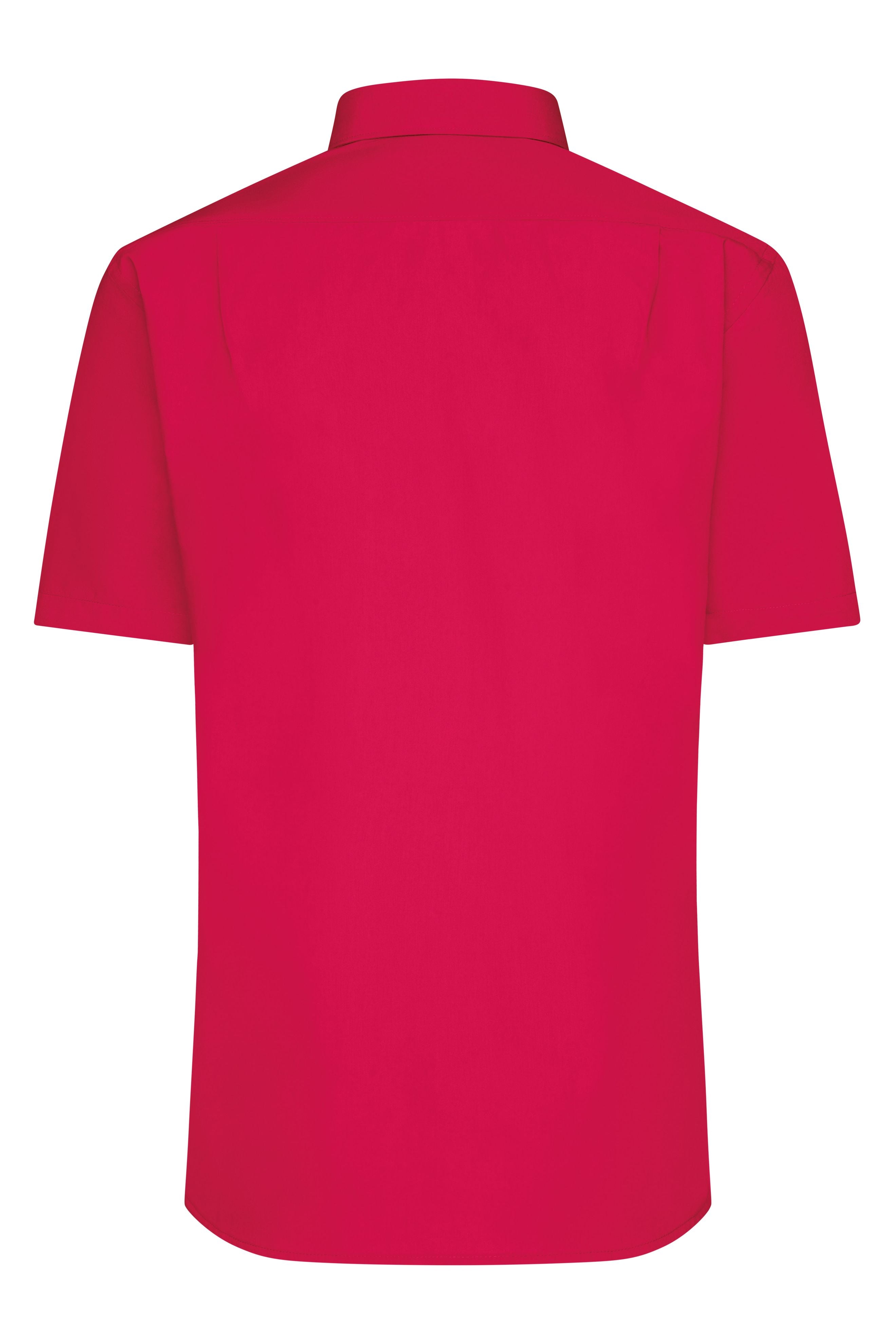 Men's Shirt Short-Sleeved Poplin