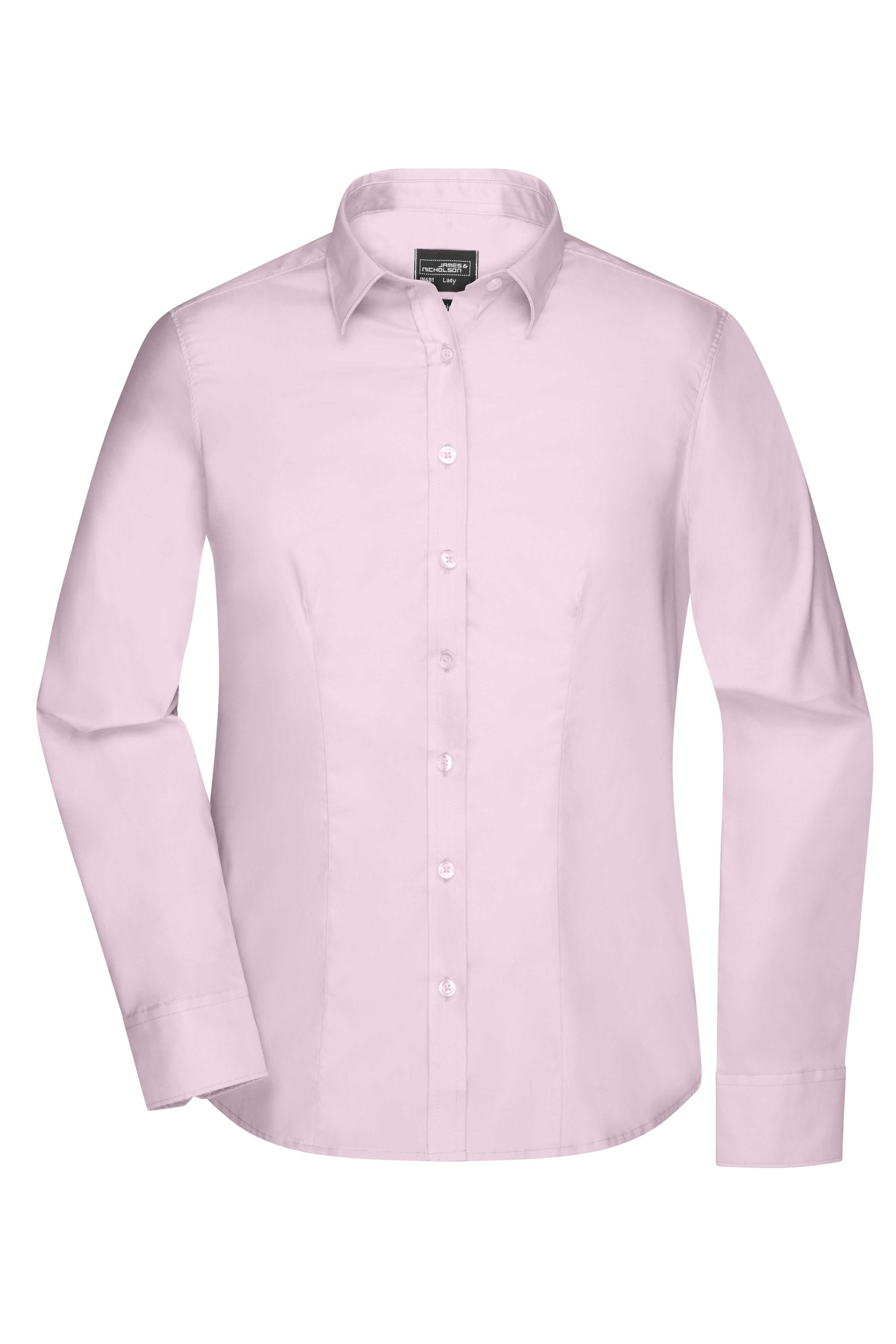 Ladies' Shirt Long-Sleeved Micro-Twill