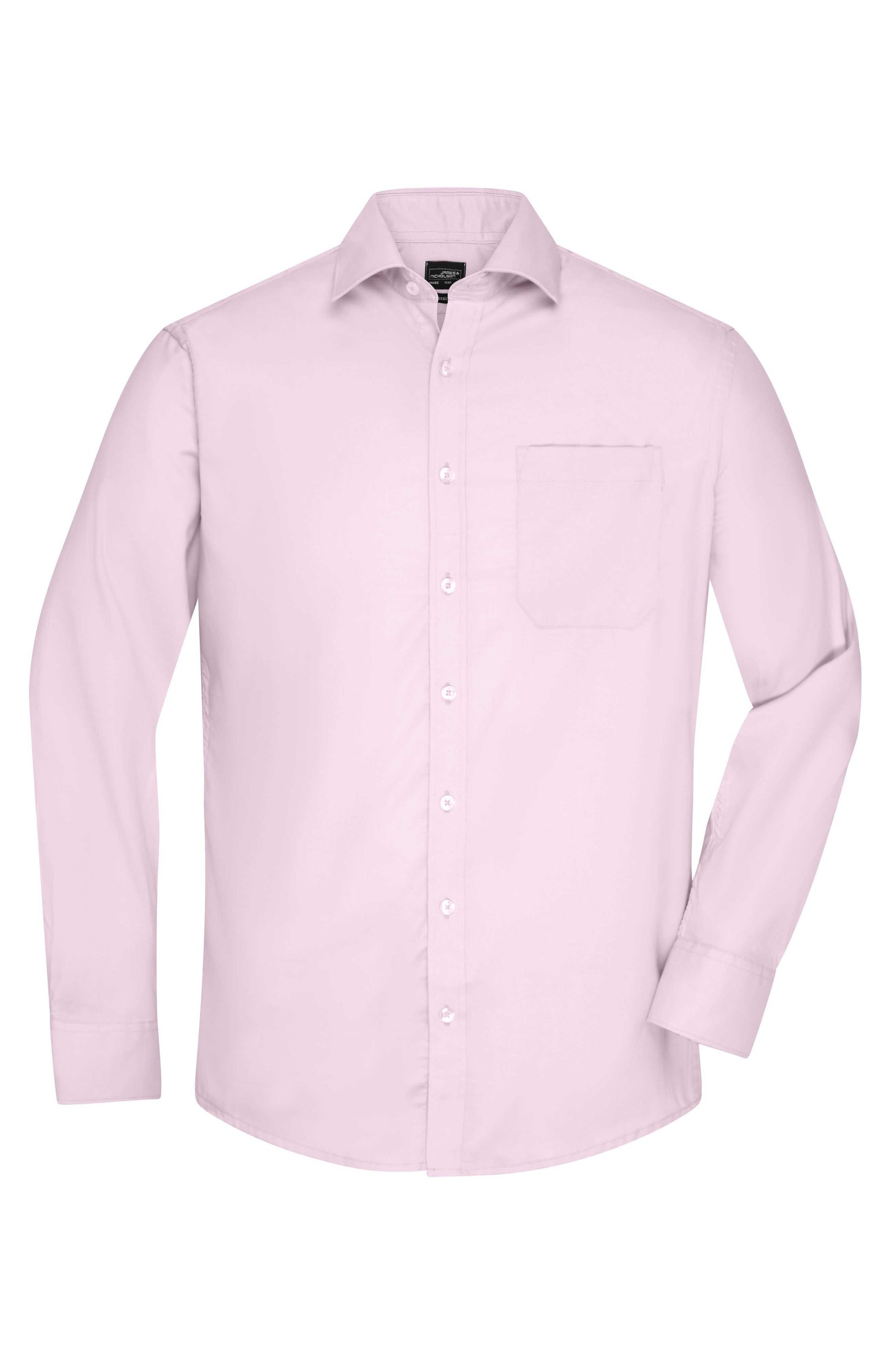 Men's Shirt Long-Sleeved Micro-Twill