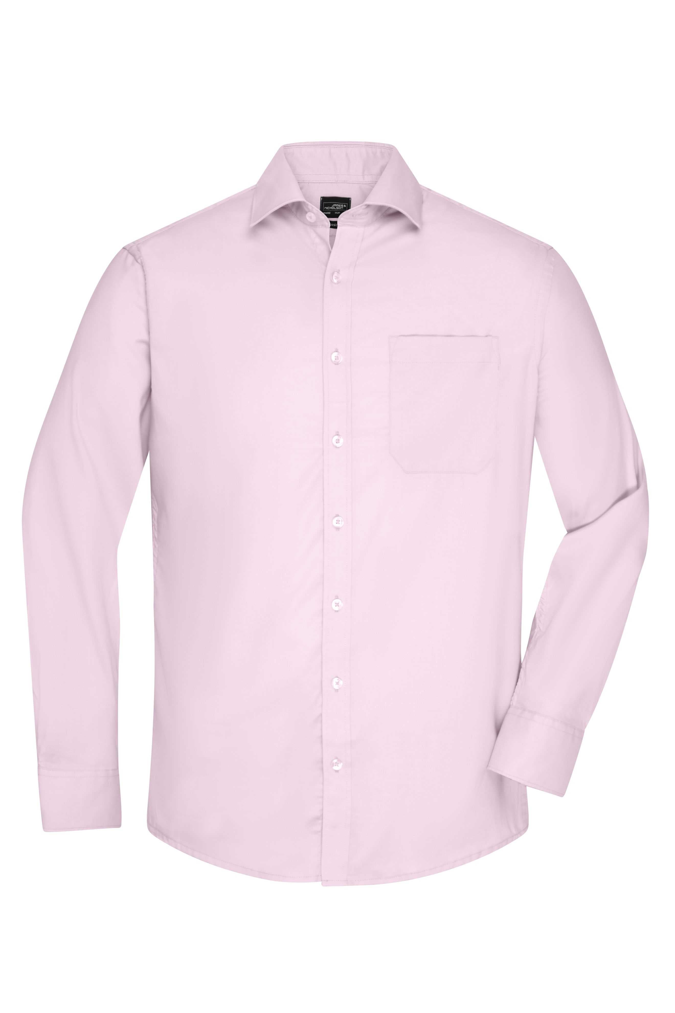 Men's Shirt Long-Sleeved Micro-Twill