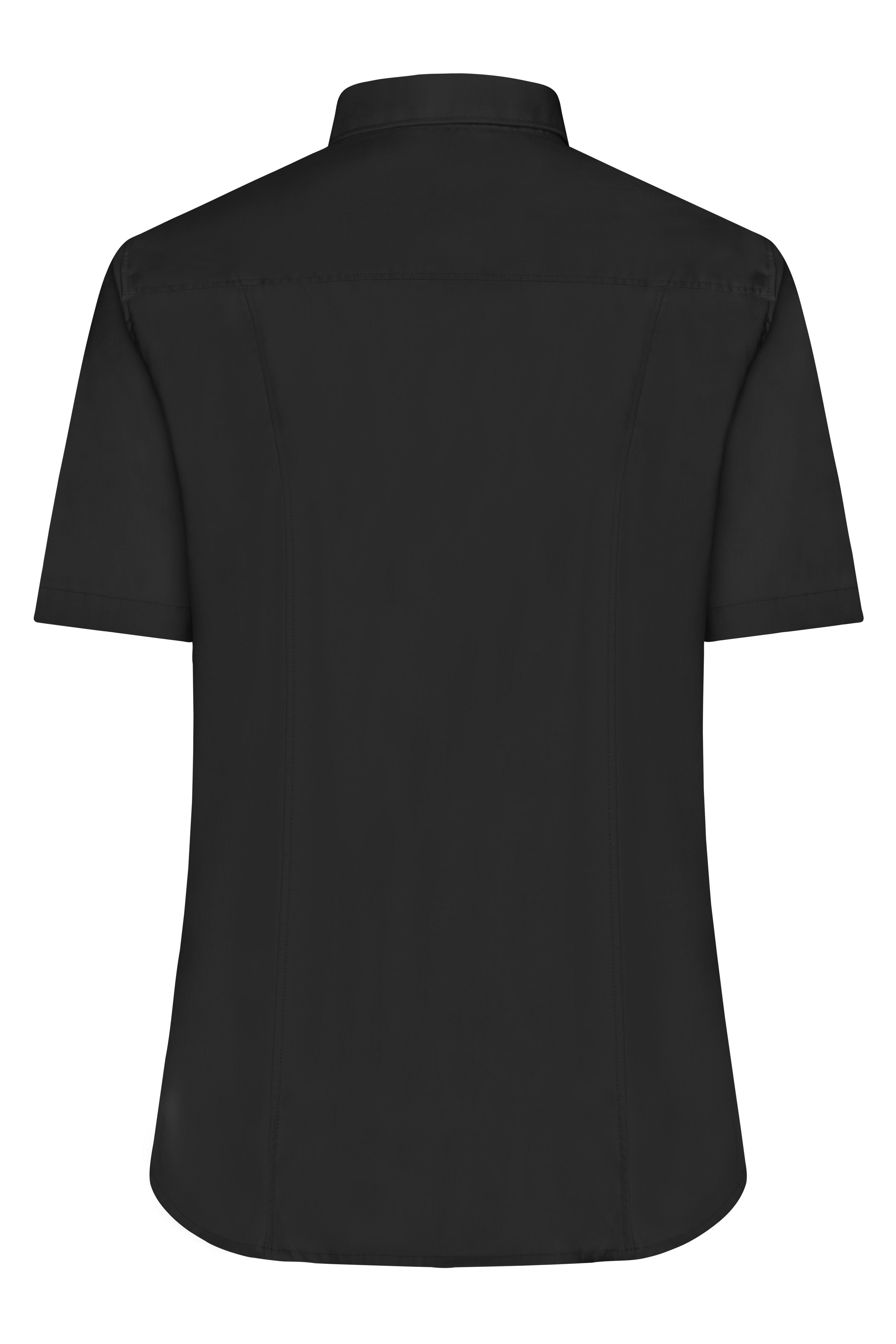 Ladies' Shirt Short-Sleeved Micro-Twill