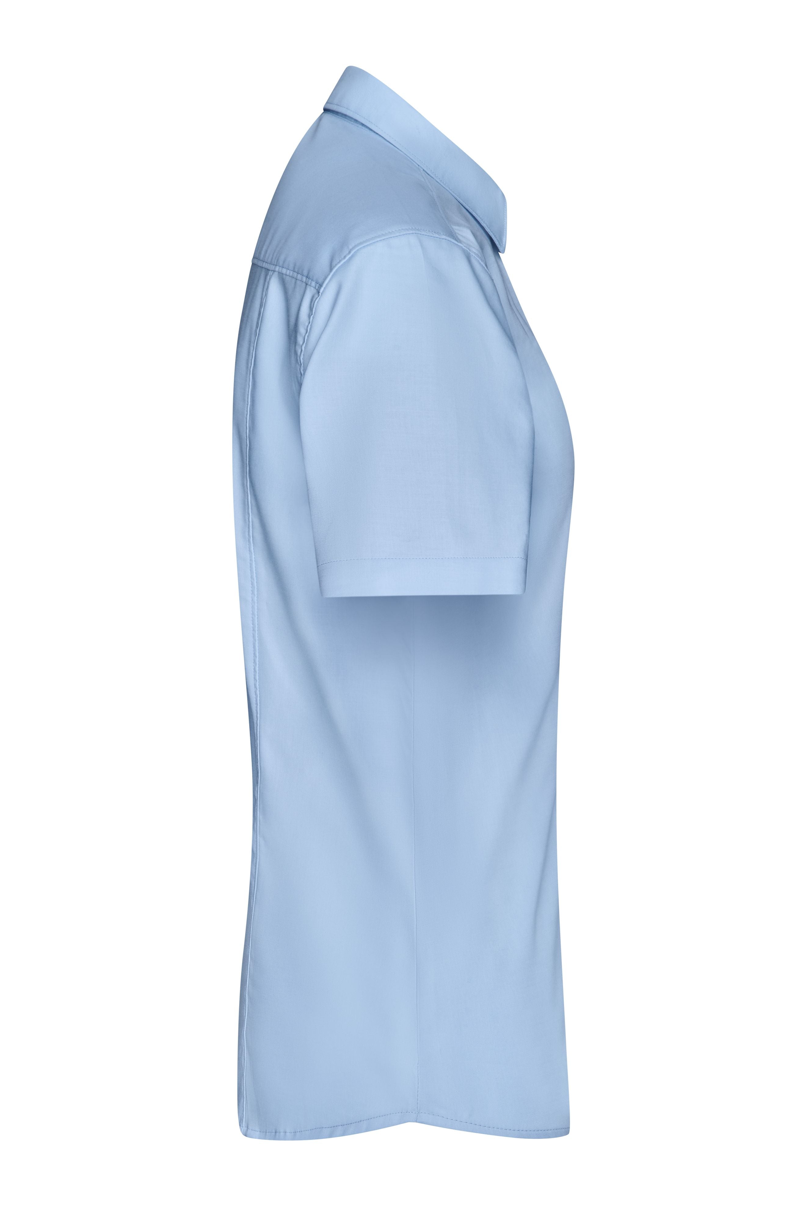 Ladies' Shirt Short-Sleeved Micro-Twill