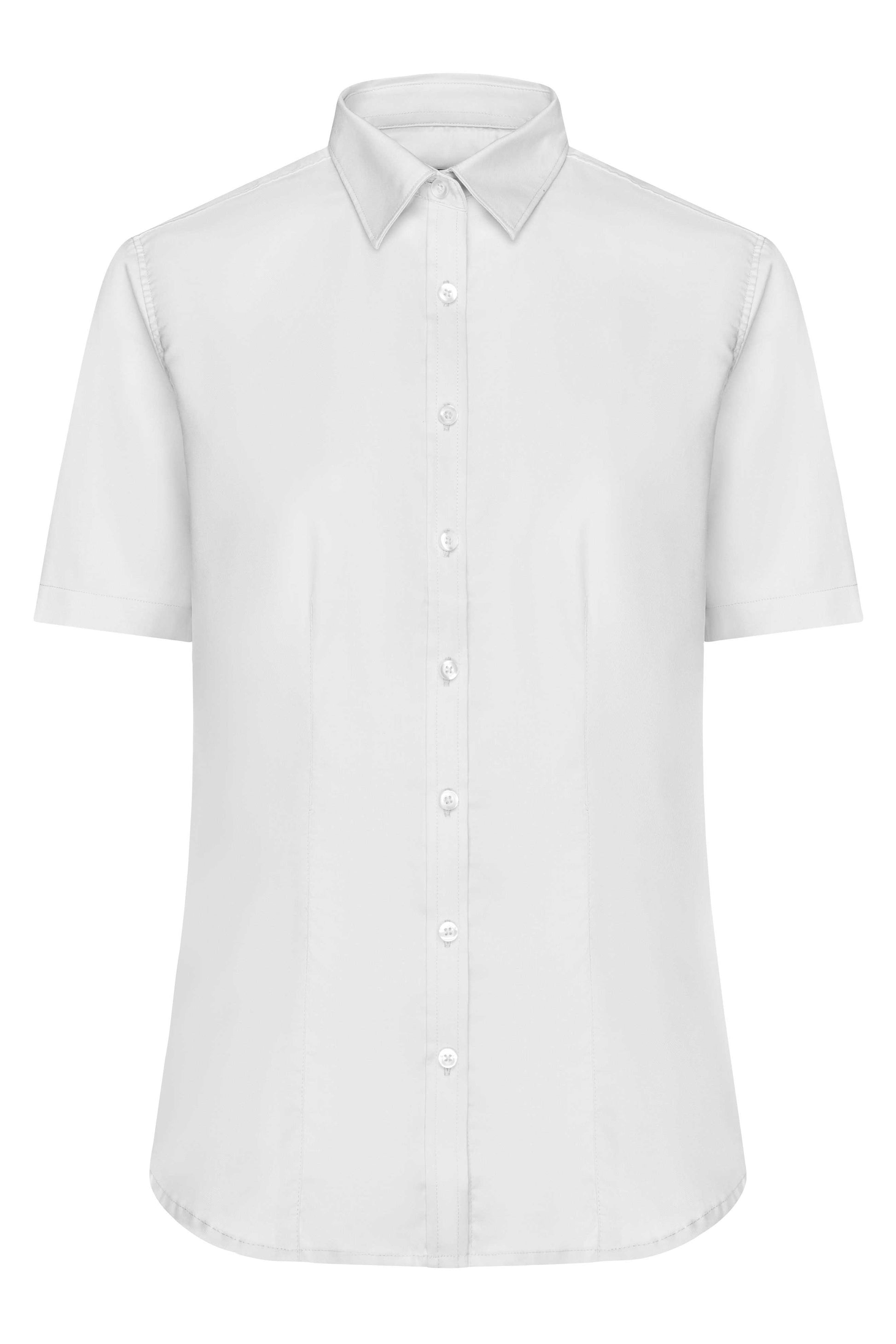Ladies' Shirt Short-Sleeved Micro-Twill