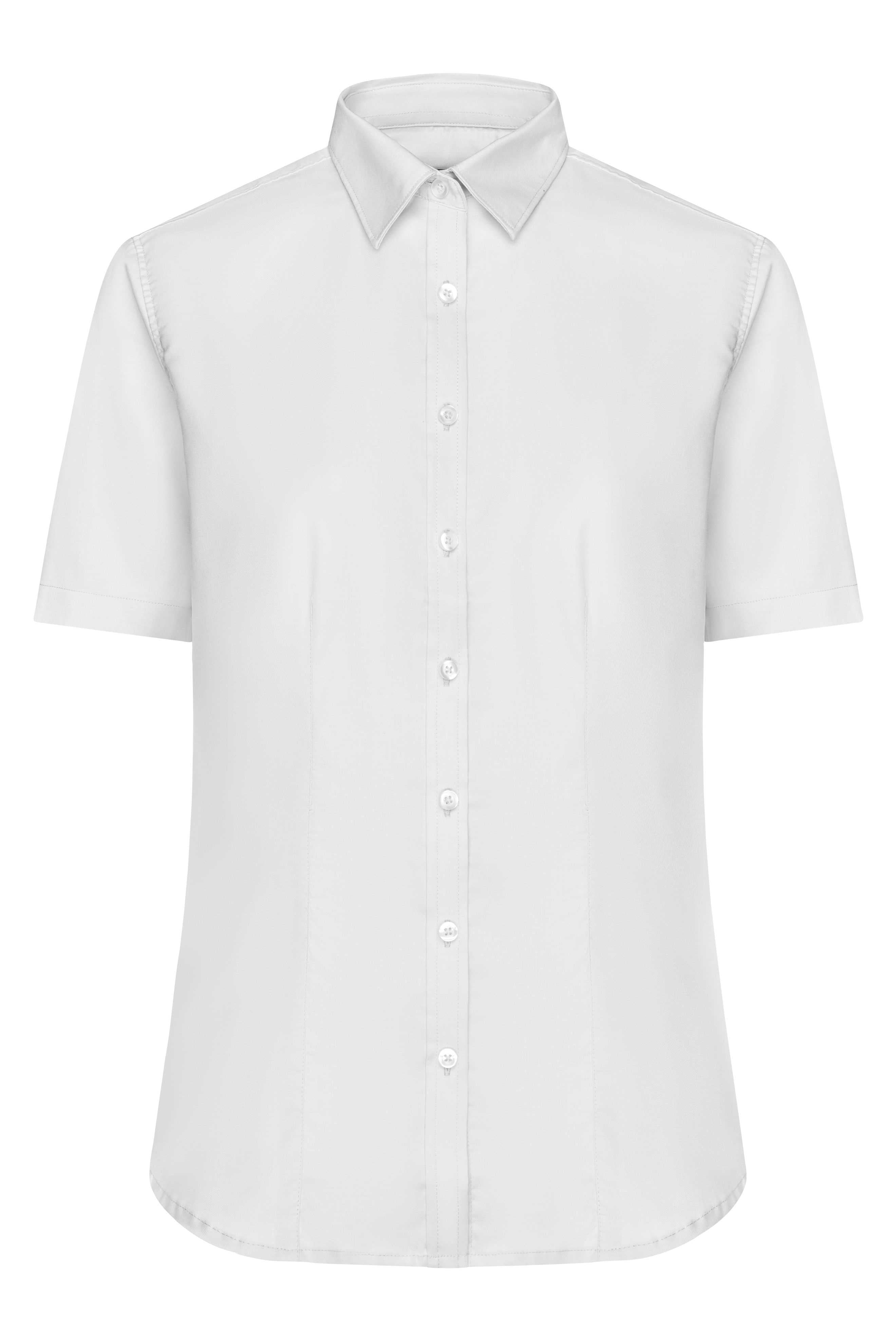 Ladies' Shirt Short-Sleeved Micro-Twill