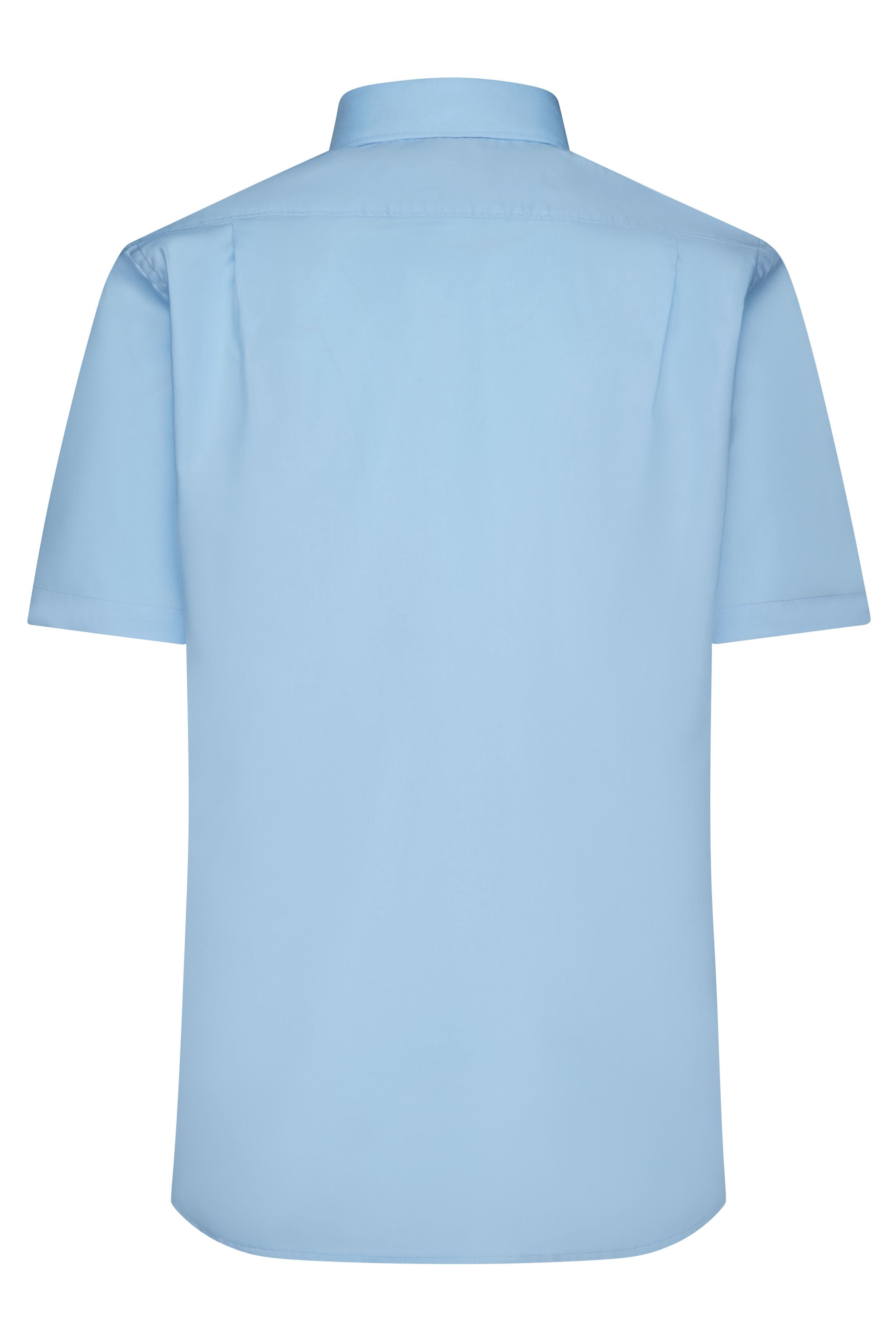 Men's Shirt Short-Sleeved Micro-Twill