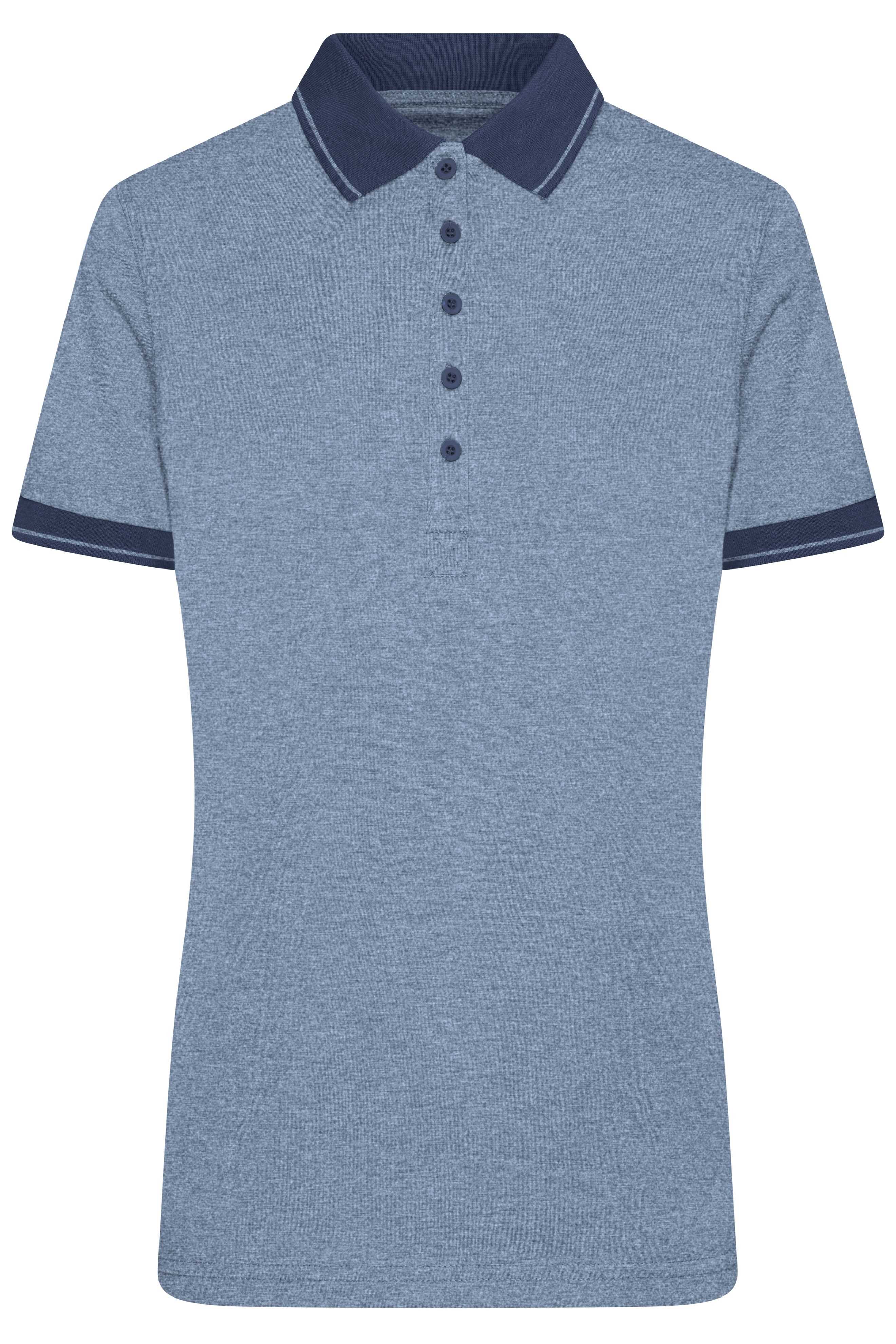 Ladies' Heather Polo