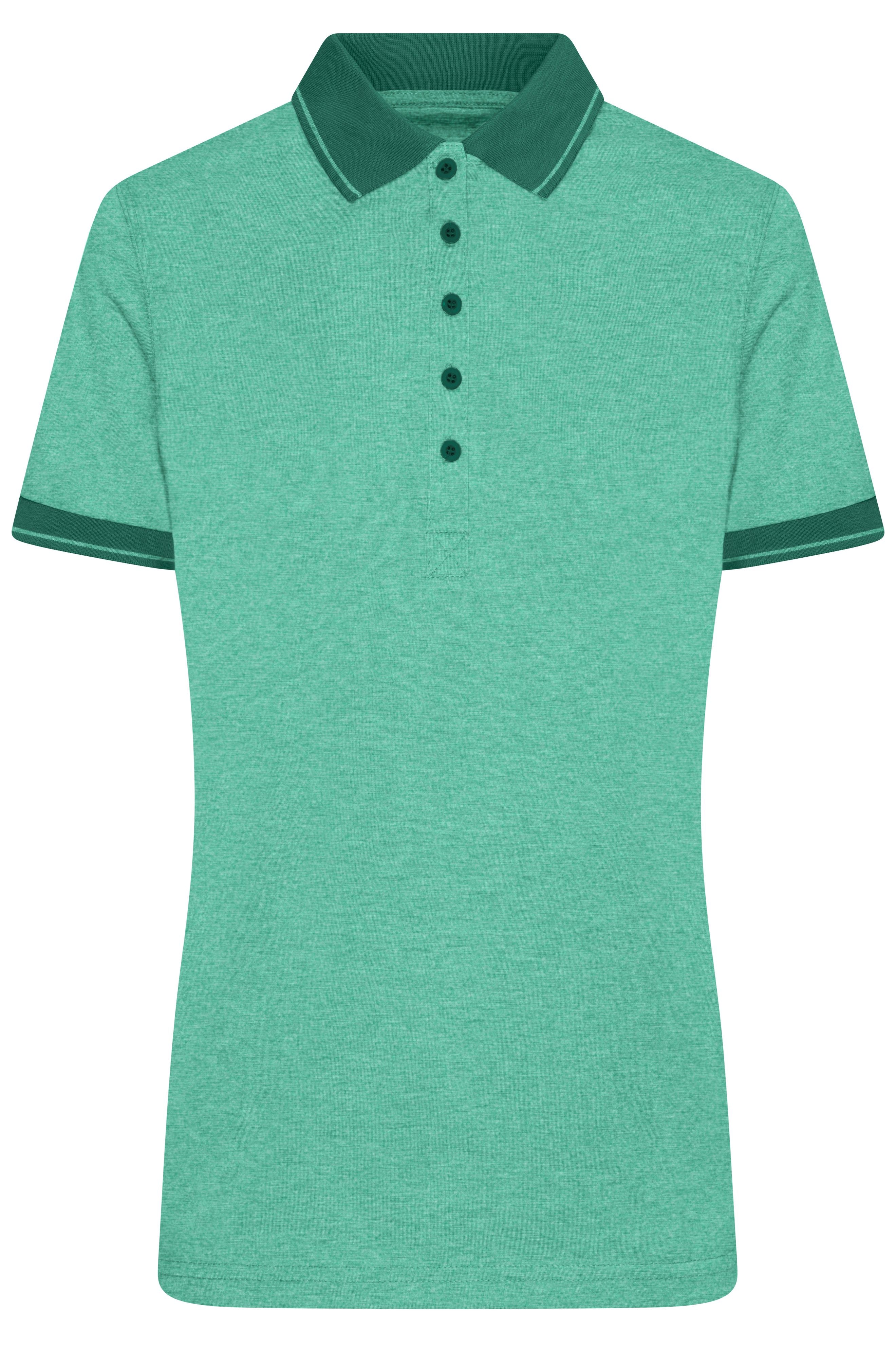 Ladies' Heather Polo