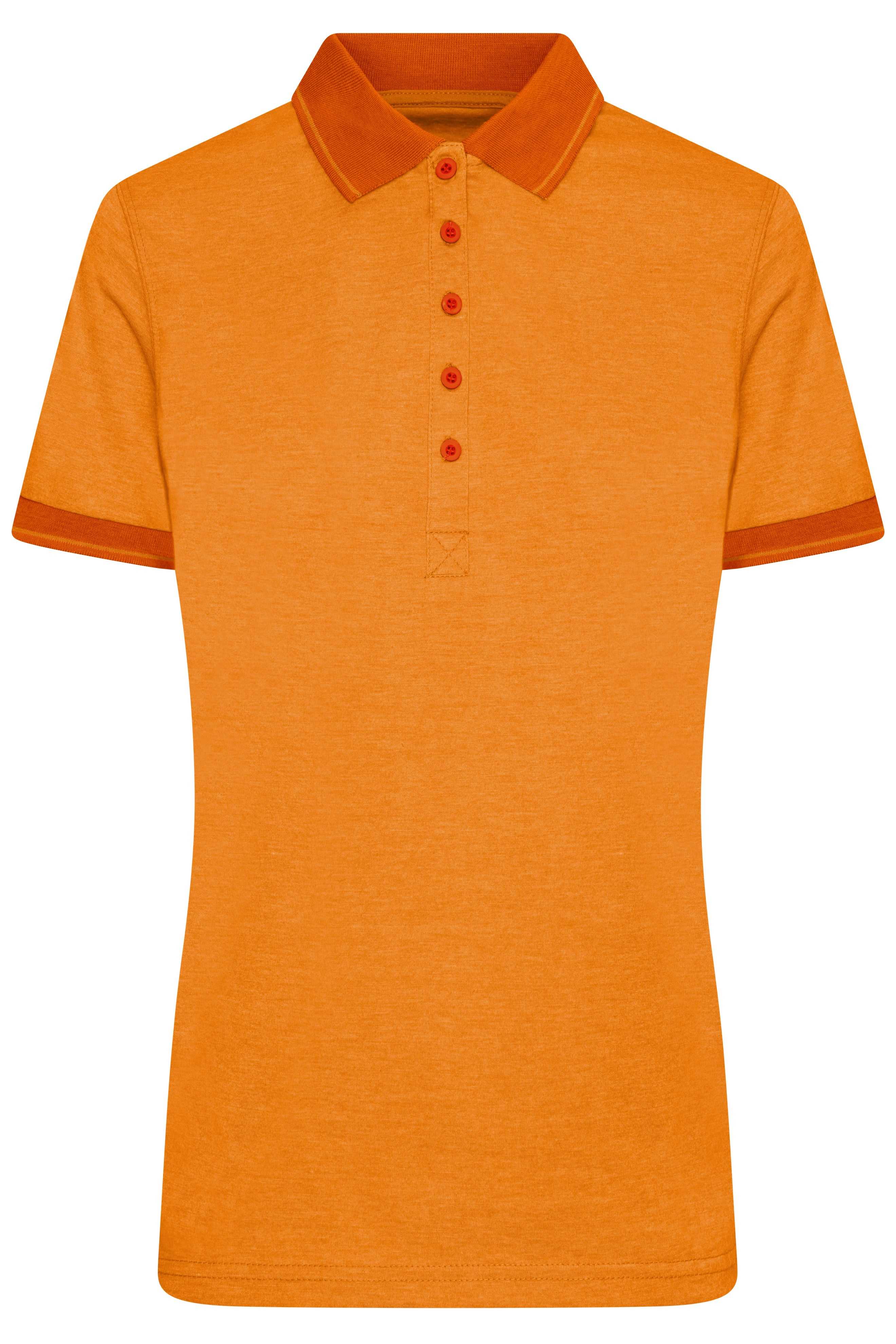 Ladies' Heather Polo