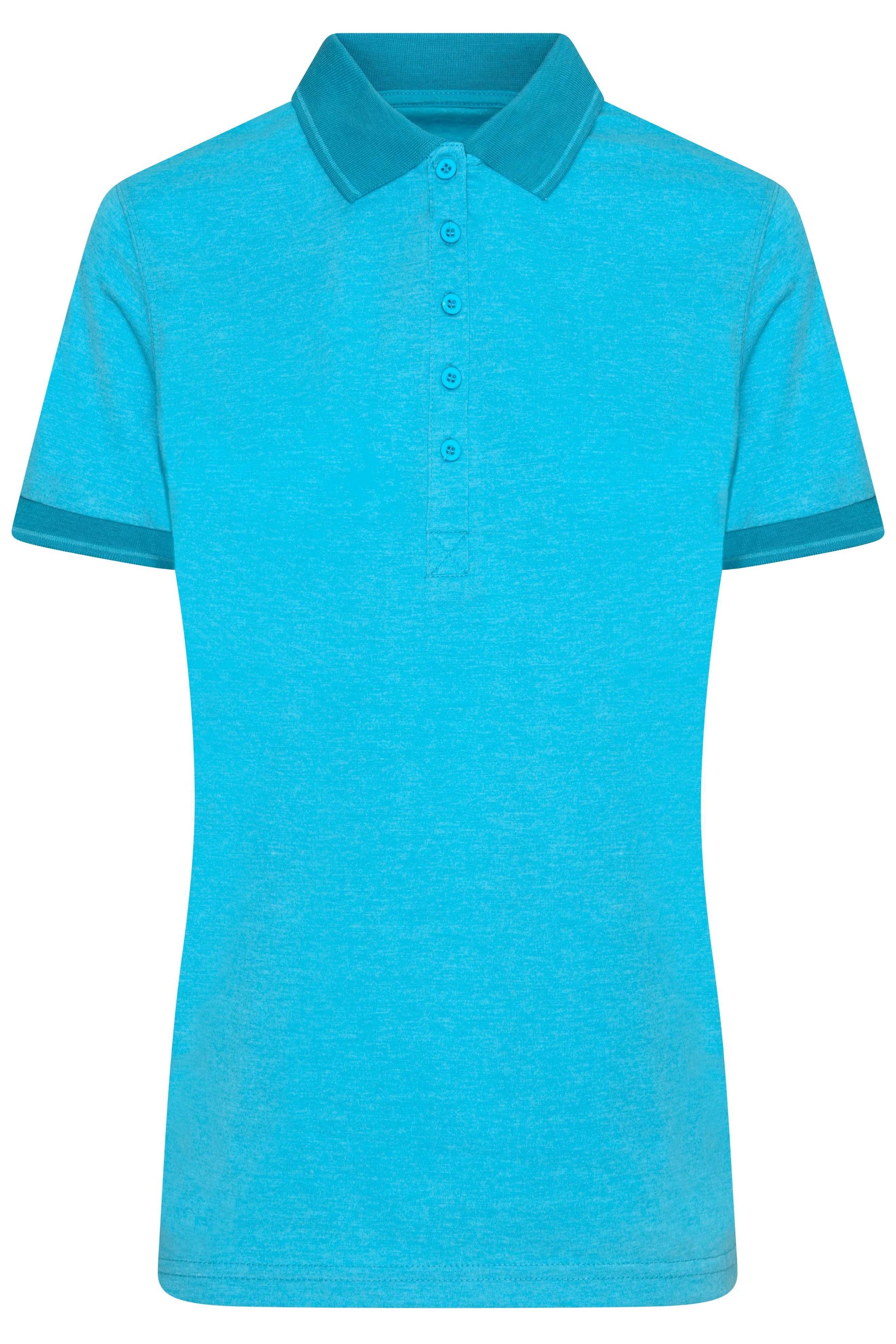 Ladies' Heather Polo