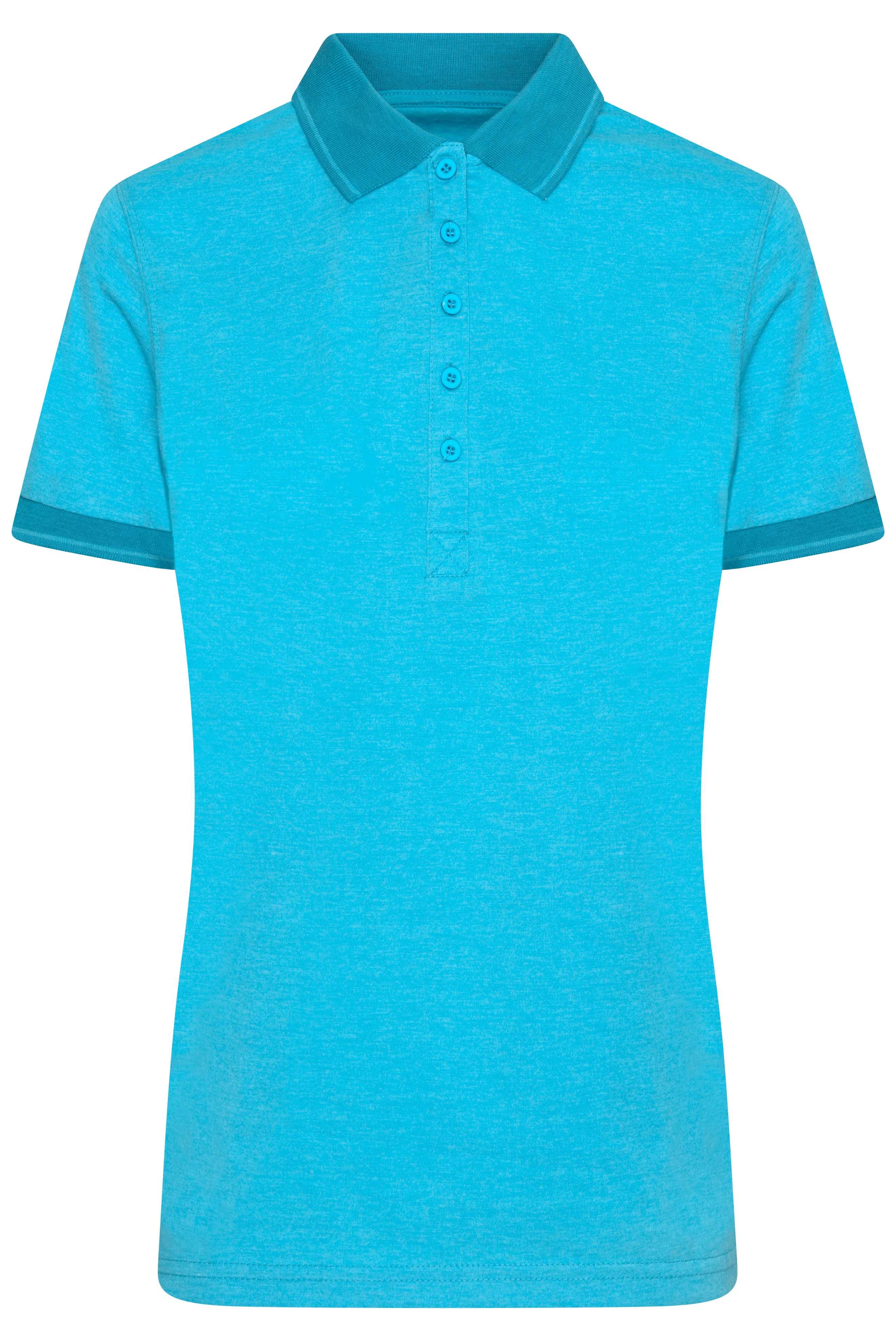 Ladies' Heather Polo