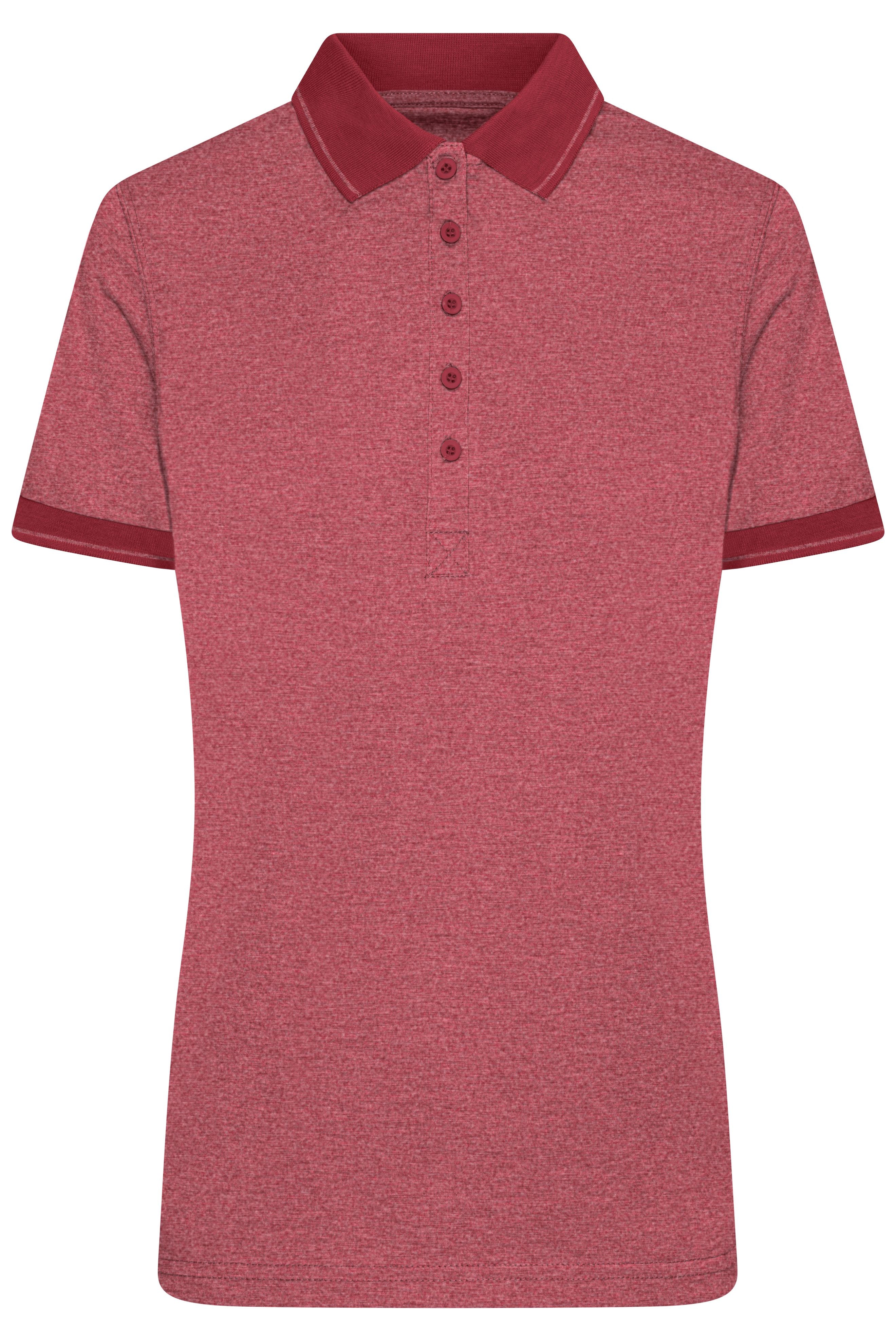 Ladies' Heather Polo