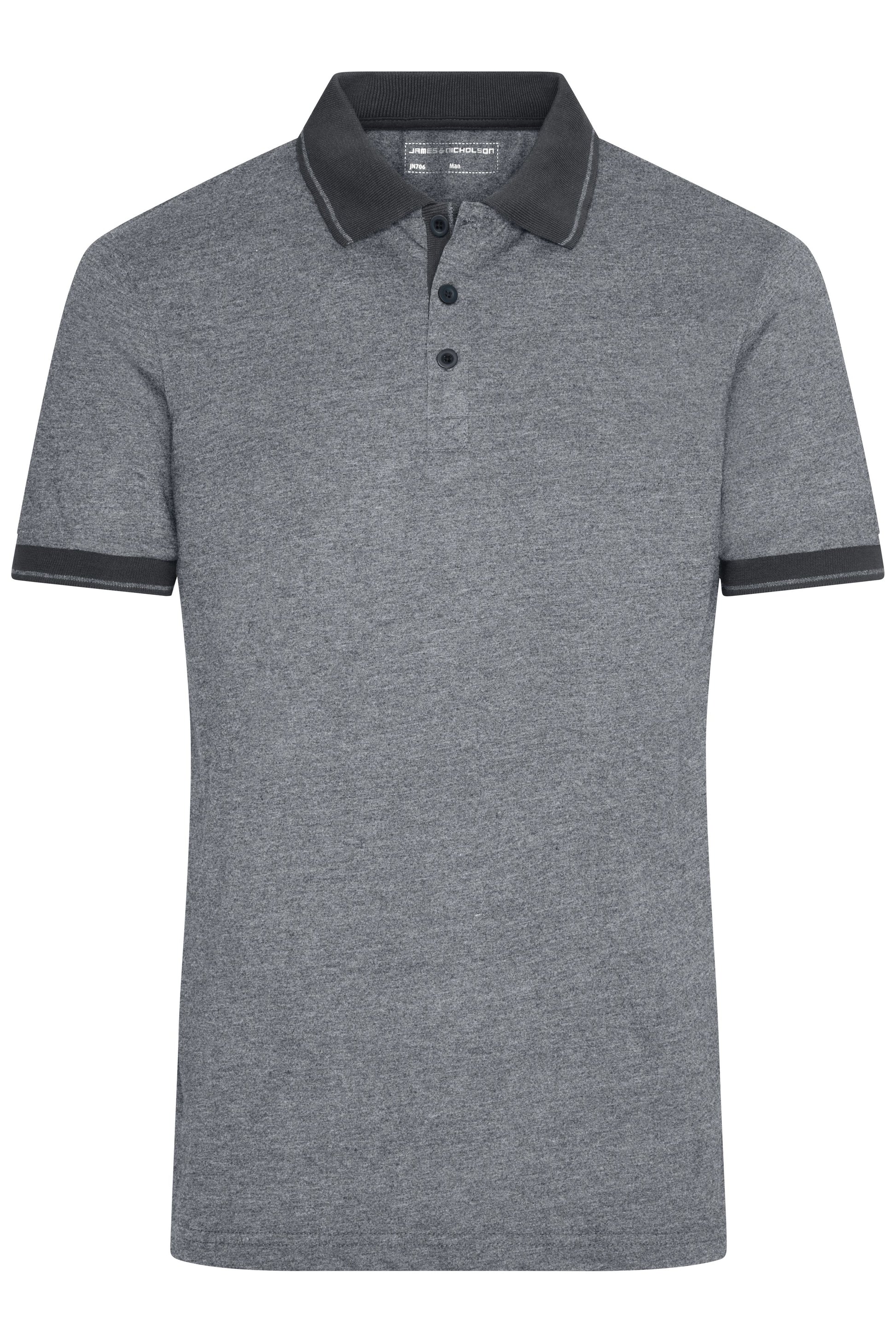 Men's Heather Polo
