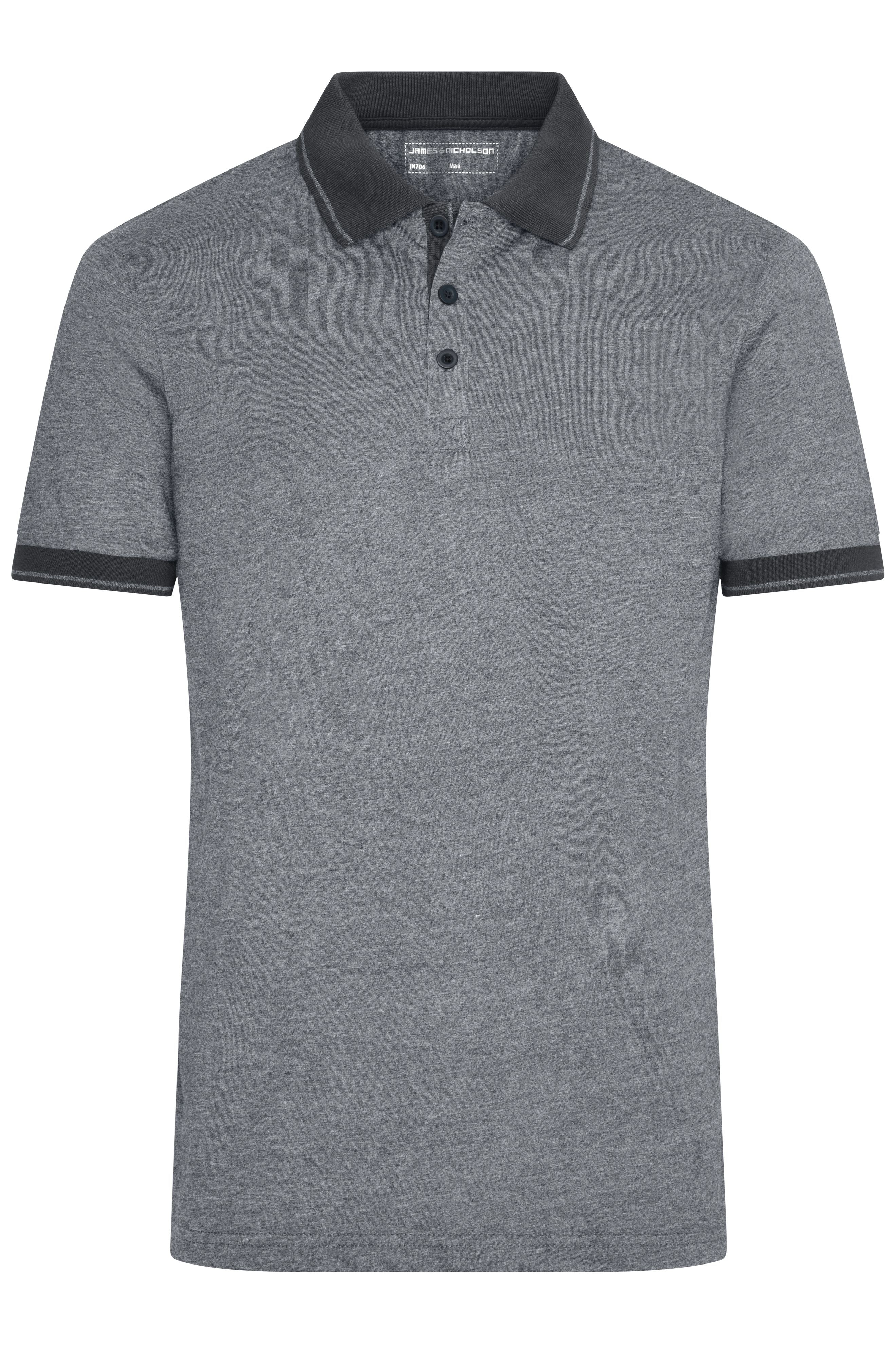 Men's Heather Polo