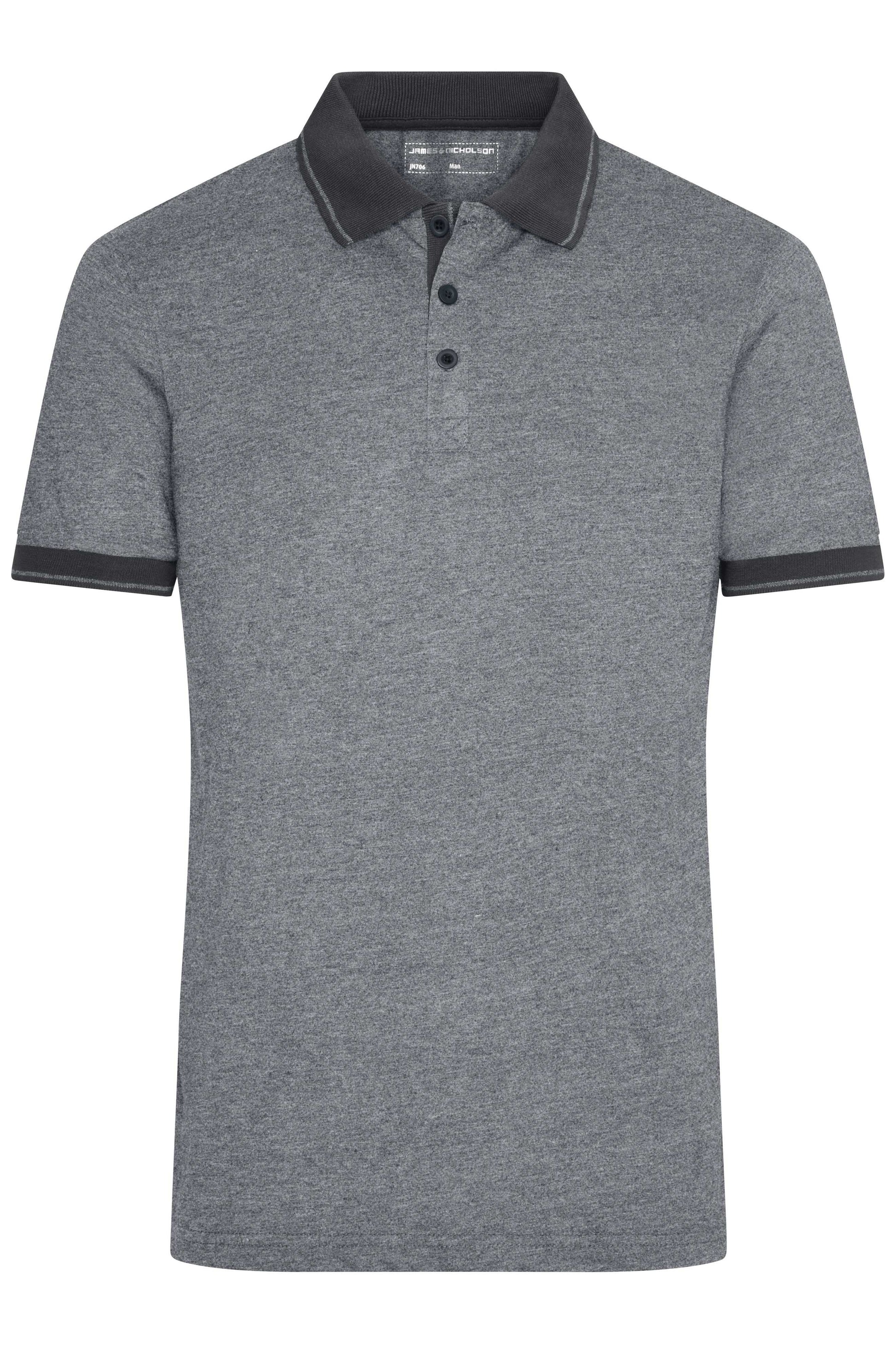 Men's Heather Polo