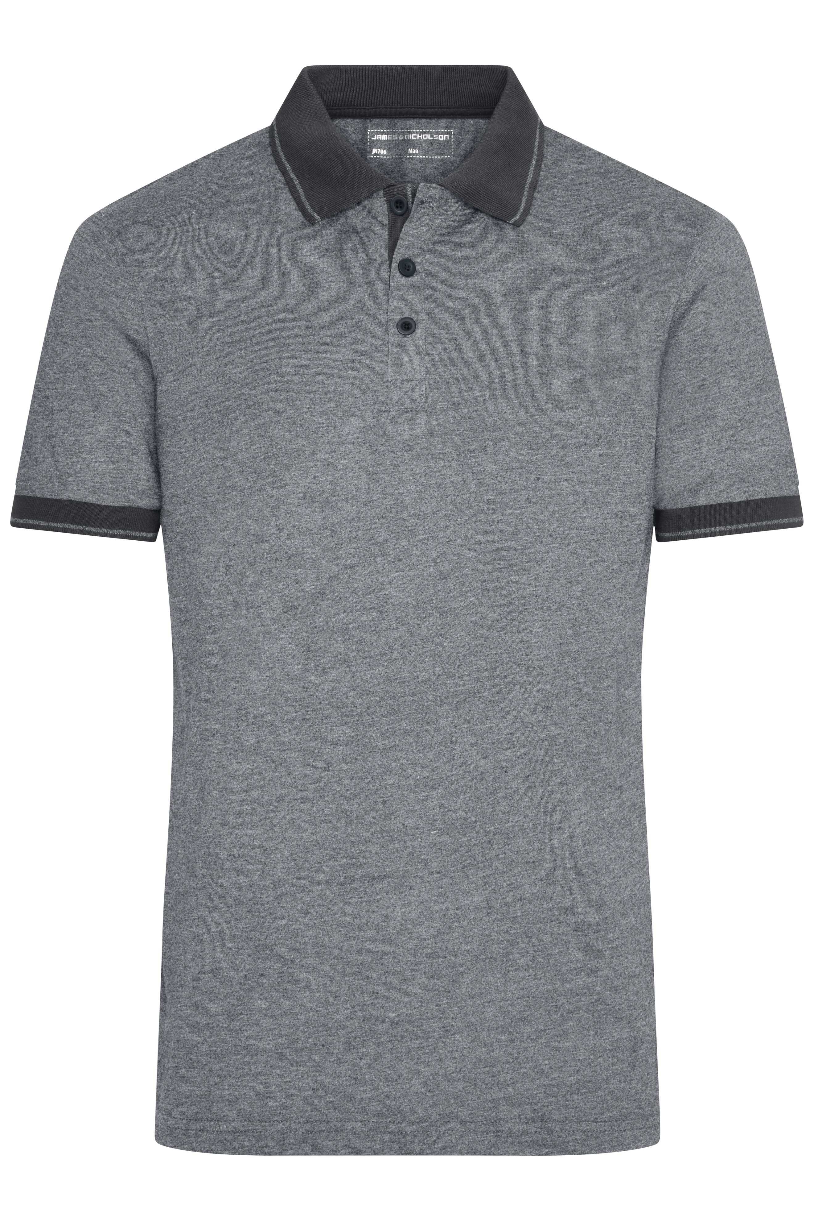 Men's Heather Polo