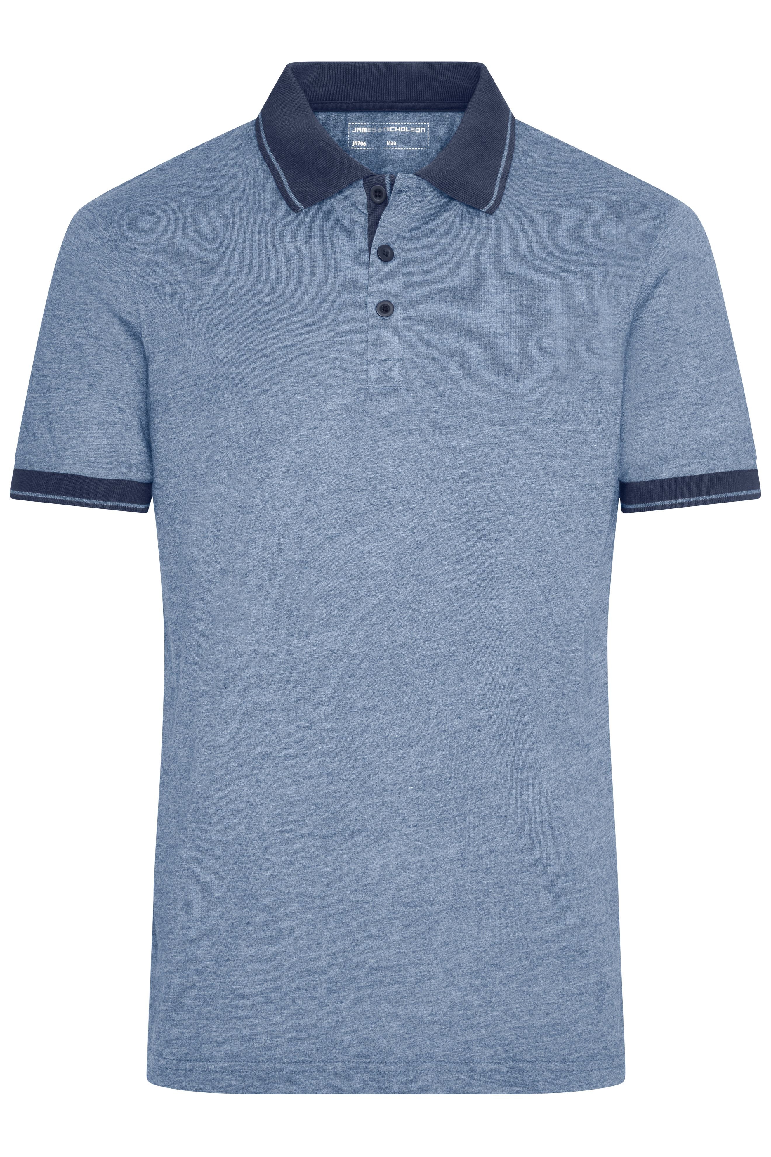 Men's Heather Polo