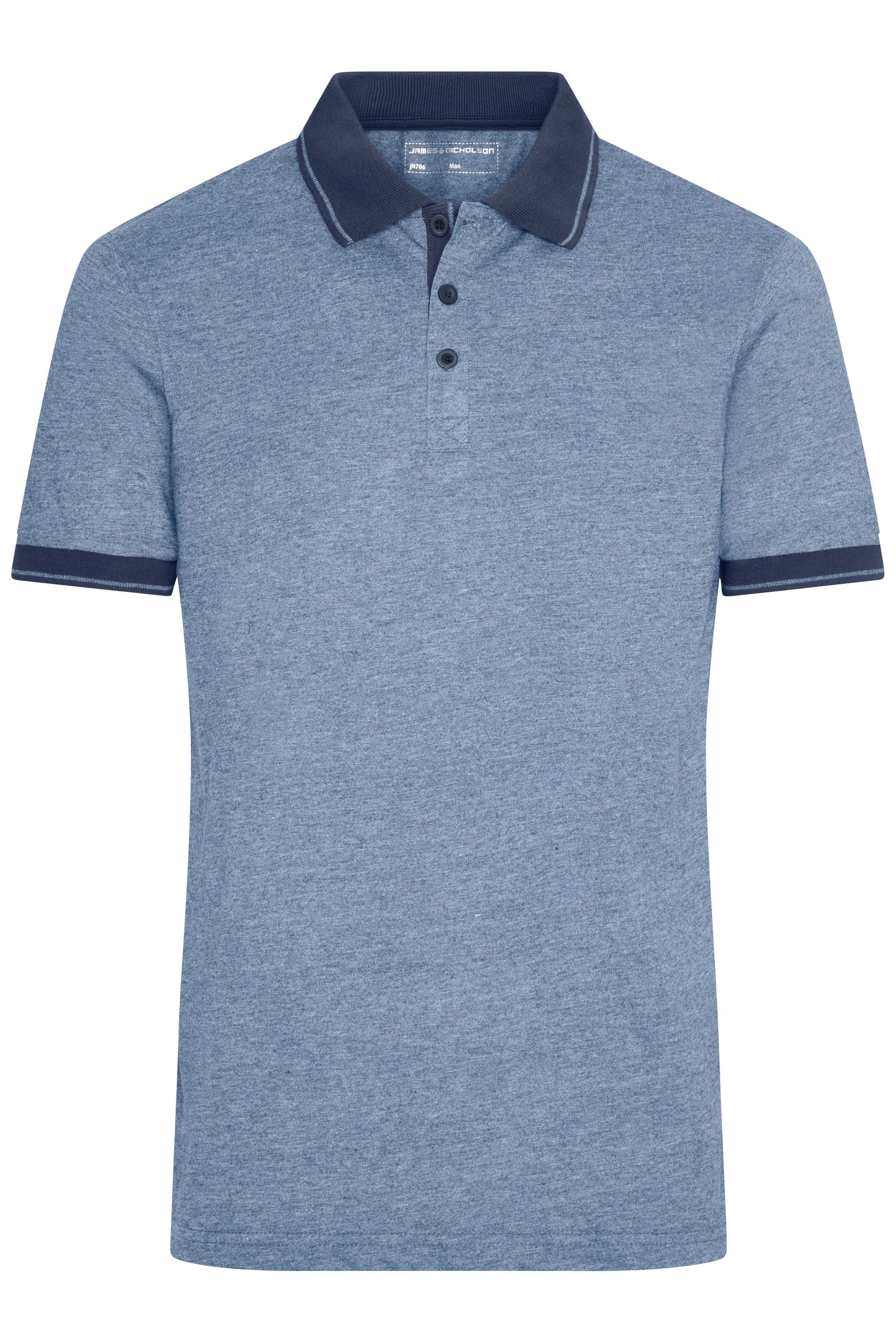 Men's Heather Polo