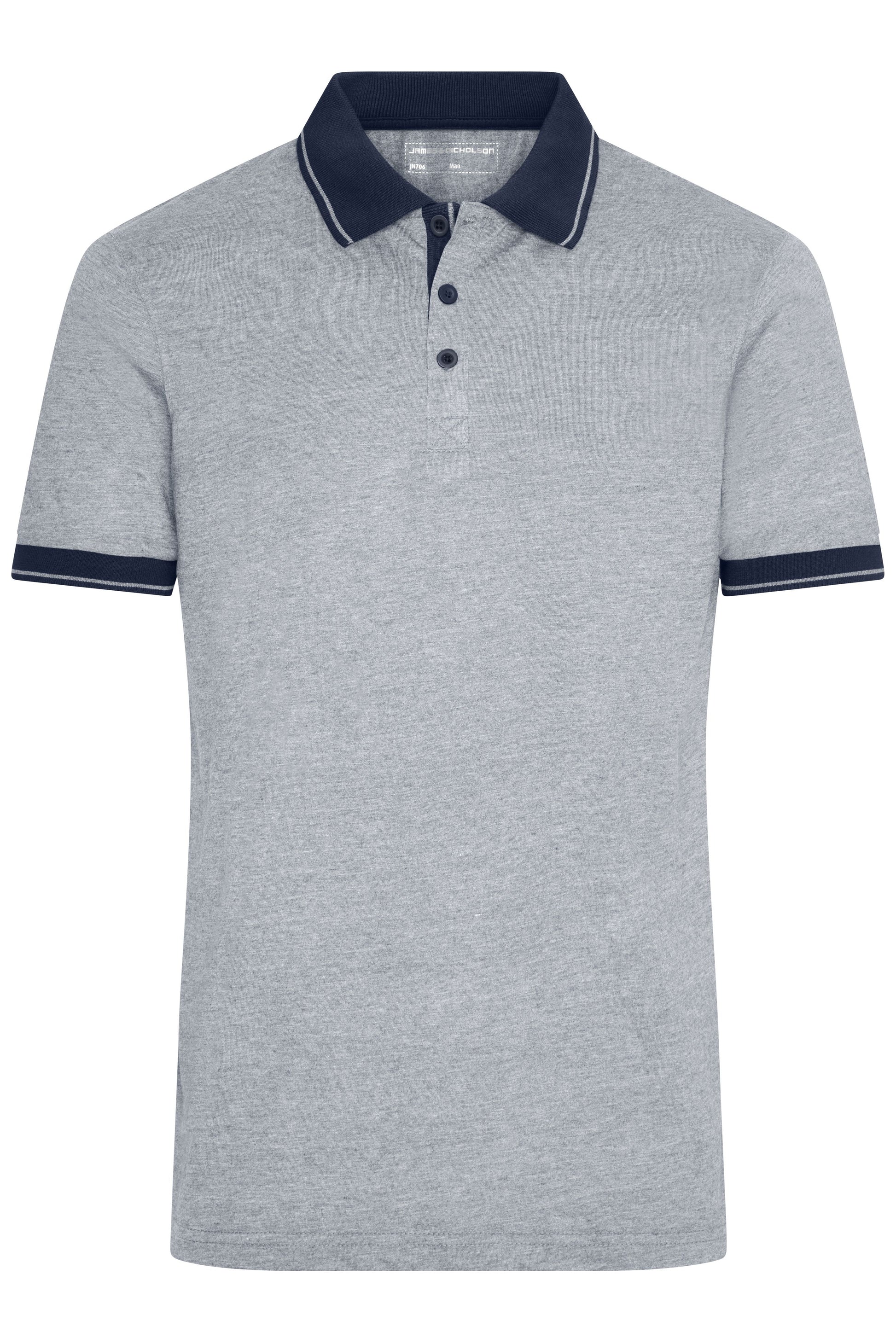 Men's Heather Polo