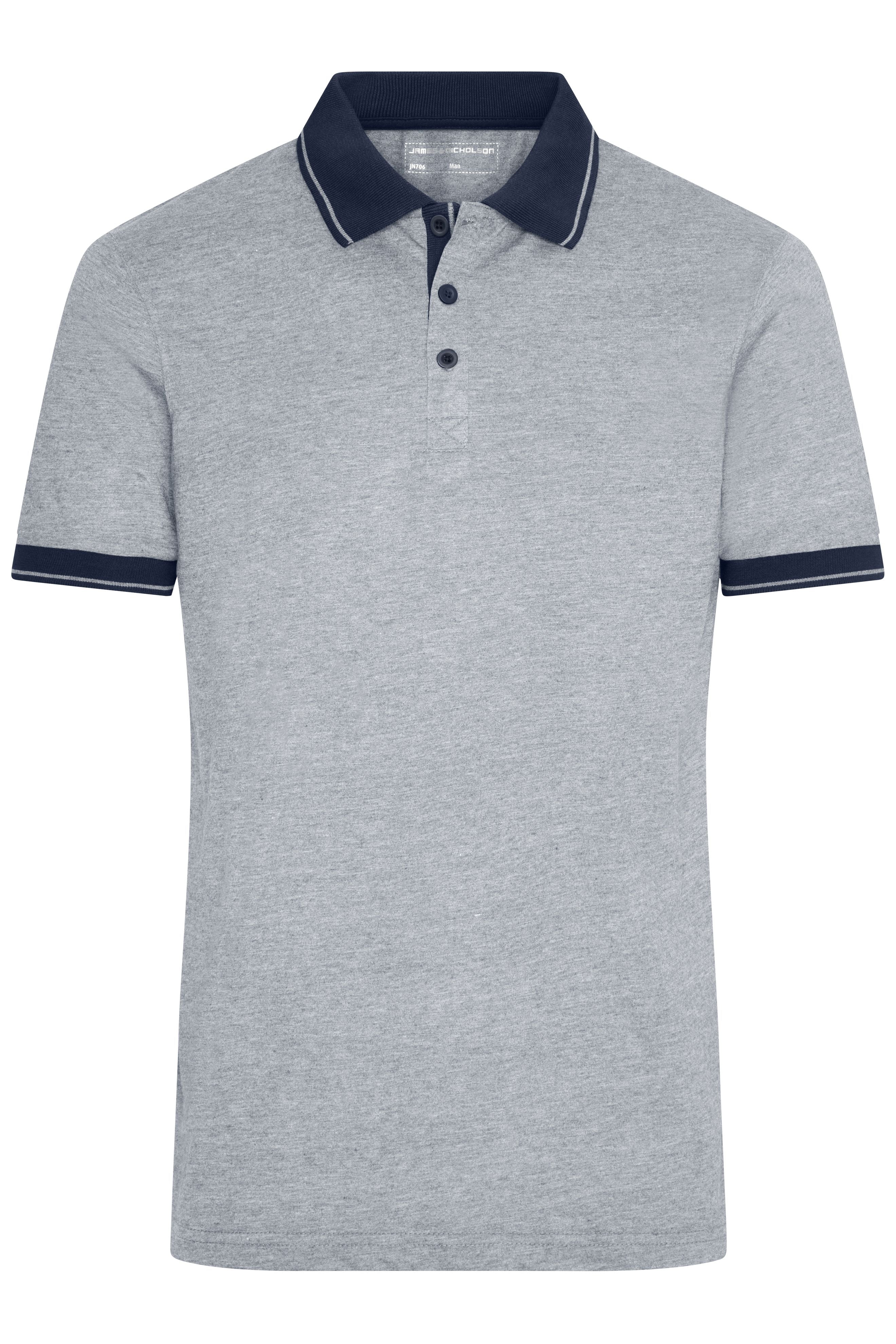 Men's Heather Polo