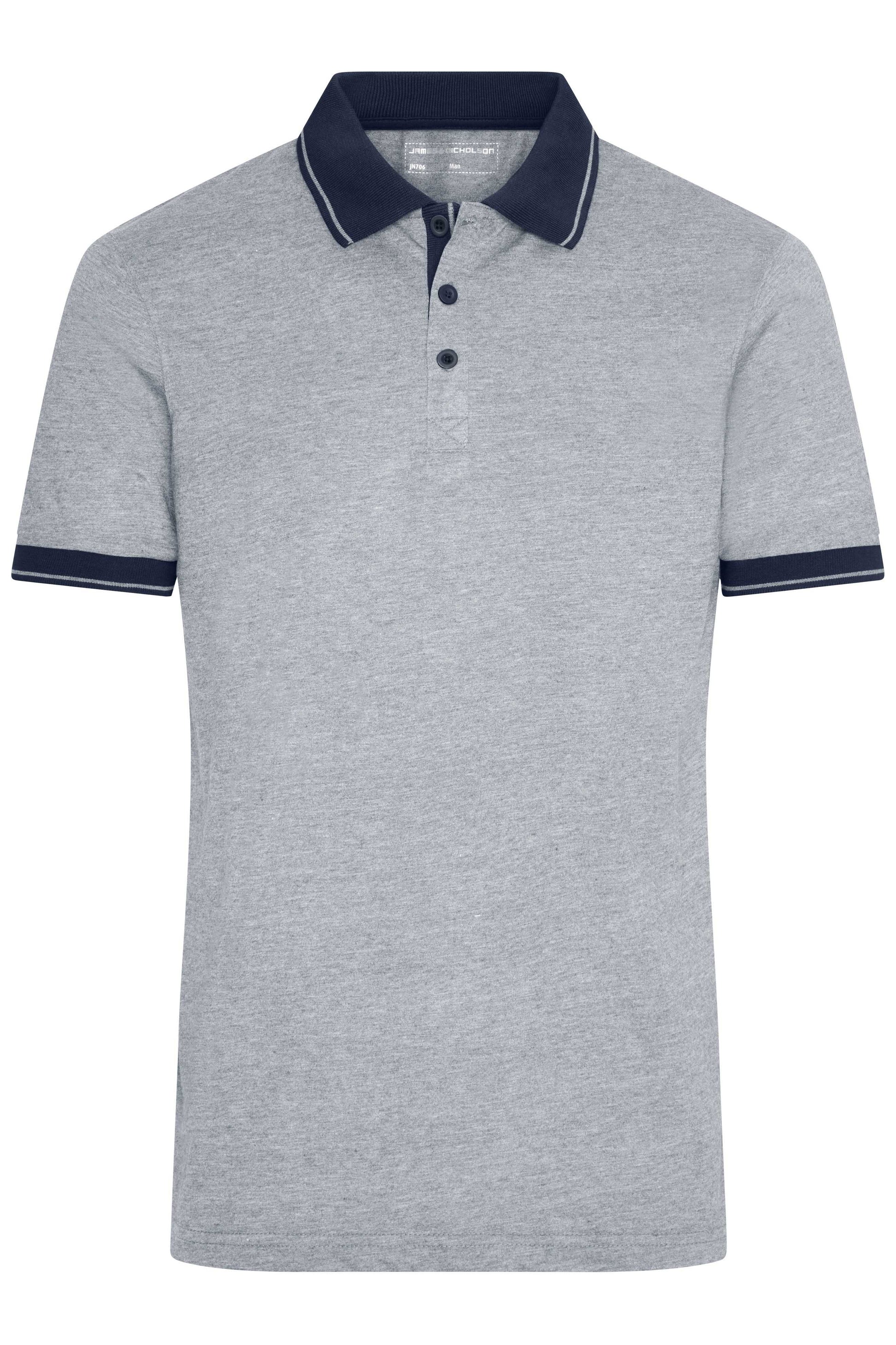 Men's Heather Polo