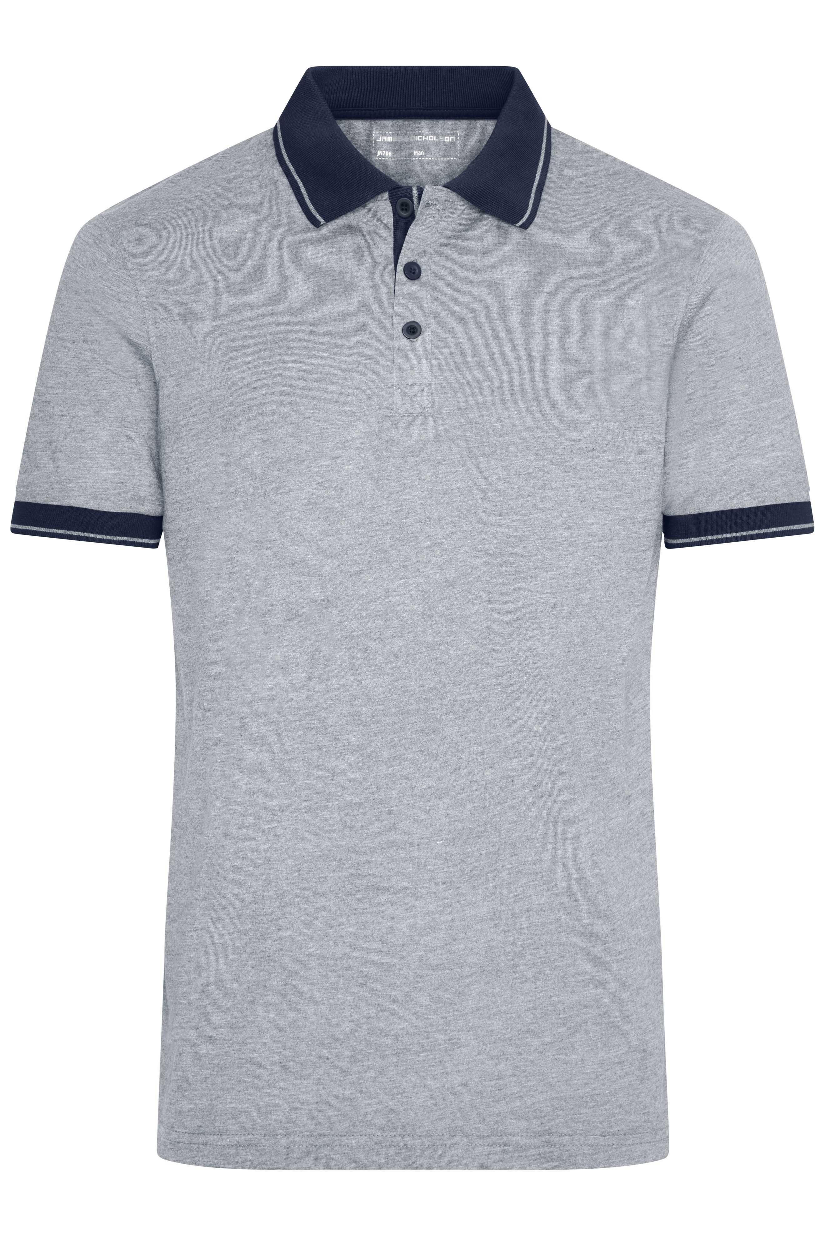 Men's Heather Polo